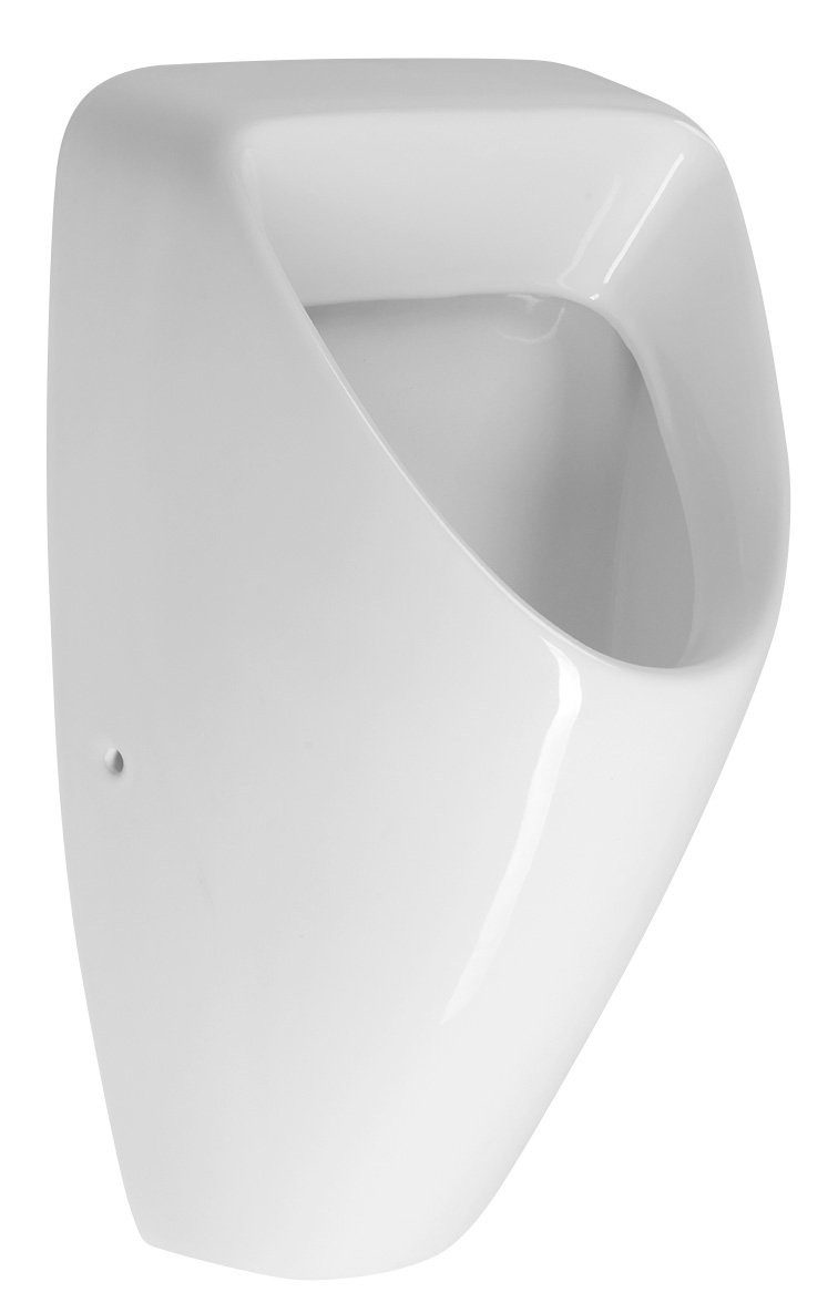 Bruckner Urinal SCHWARN Keramik-Urinal, Zulauf hinten, Abgang waagerecht, Weiß, Keramik, Bruckner-201-701-4