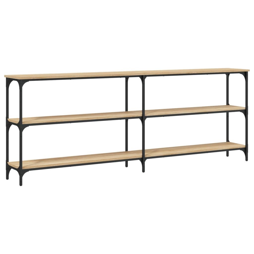 vidaXL Beistelltisch Konsolentisch Sonoma-Eiche 200x29x75 cm günstig online kaufen
