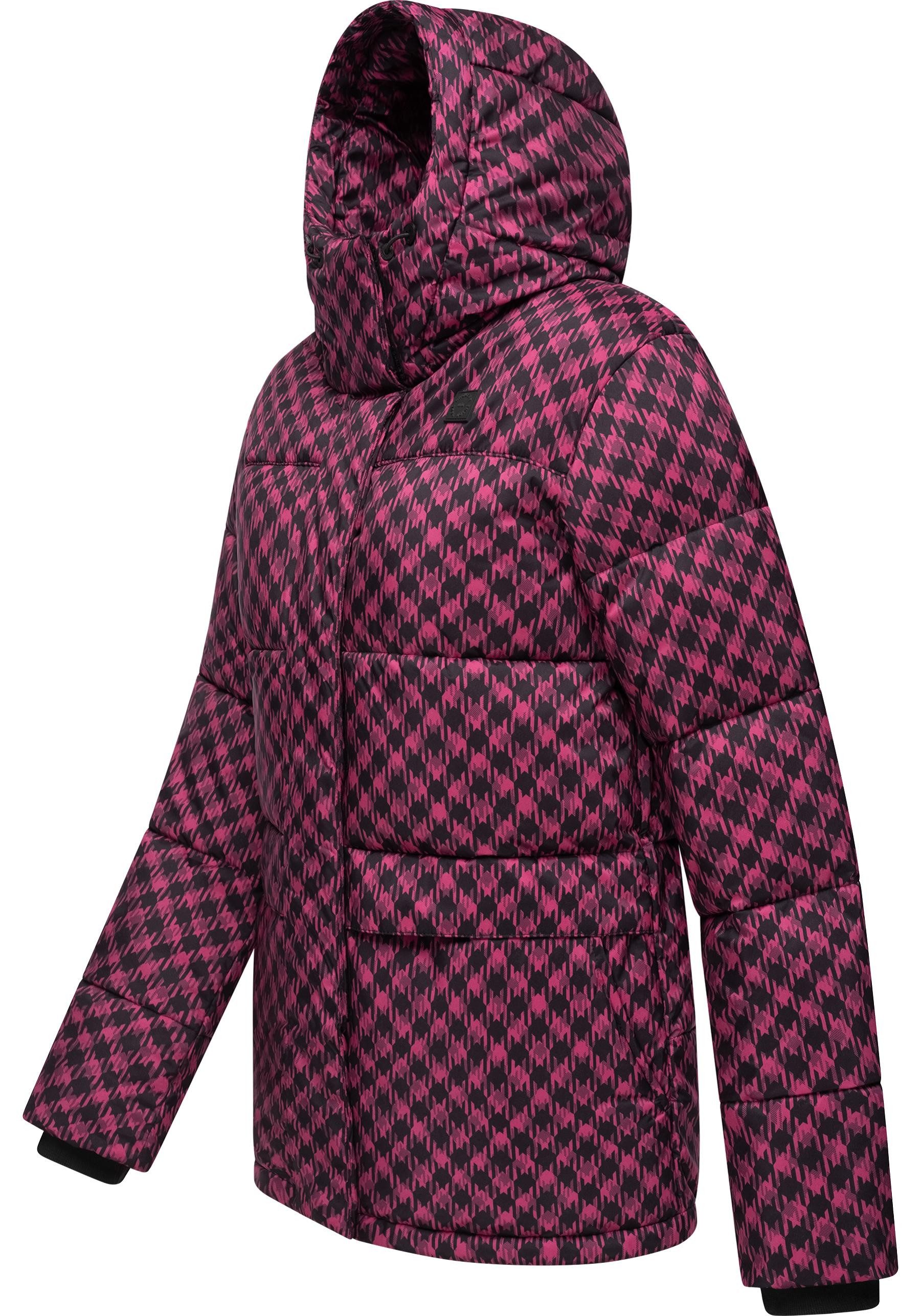 Ragwear Steppjacke Wikesh Print Wasserdichte Damen günstig online kaufen