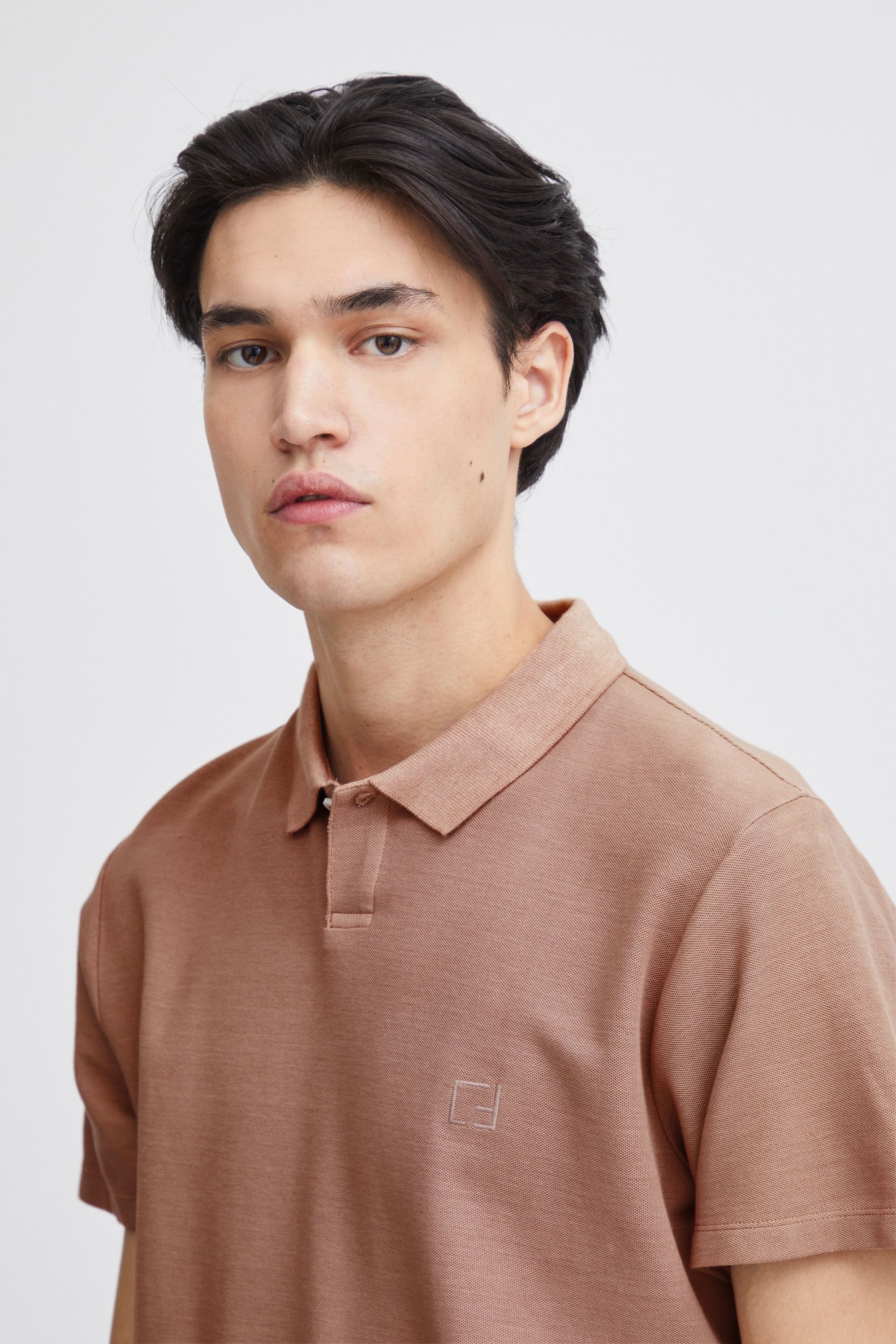 Casual Friday Poloshirt CFTristan Modernes Poloshirt mit Knopfleiste