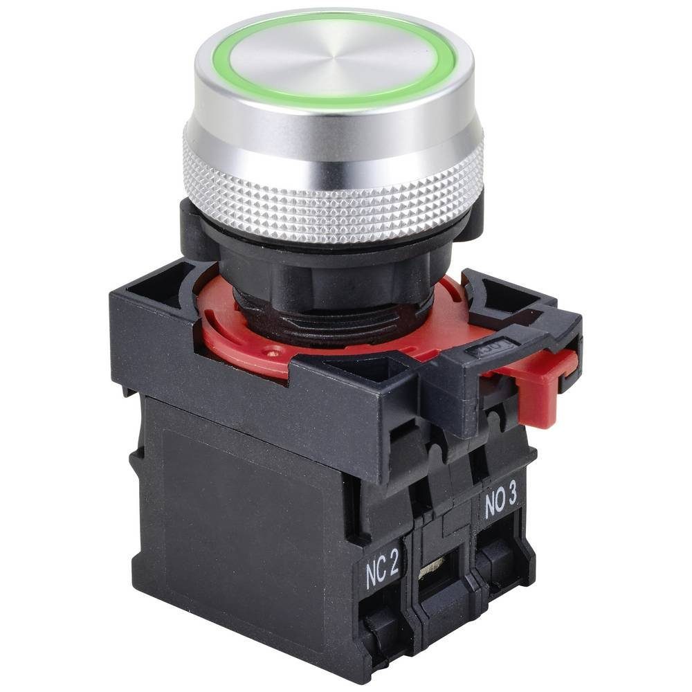 TRU COMPONENTS Schalter Druckschalter 22 mm tastend TC-10091044