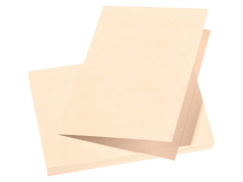 g CLAIREFONTAINE 210 elfenbein DIN C6, Clairefontaine 'Pollen' Doppelkarten Briefpapier