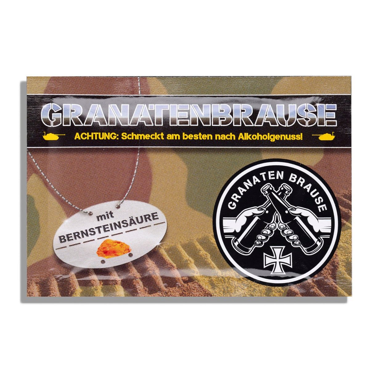 BWuM 3er Pack Granatenbrause mit Bernsteinsäure und Mineralstoffen Pulver, 30 g