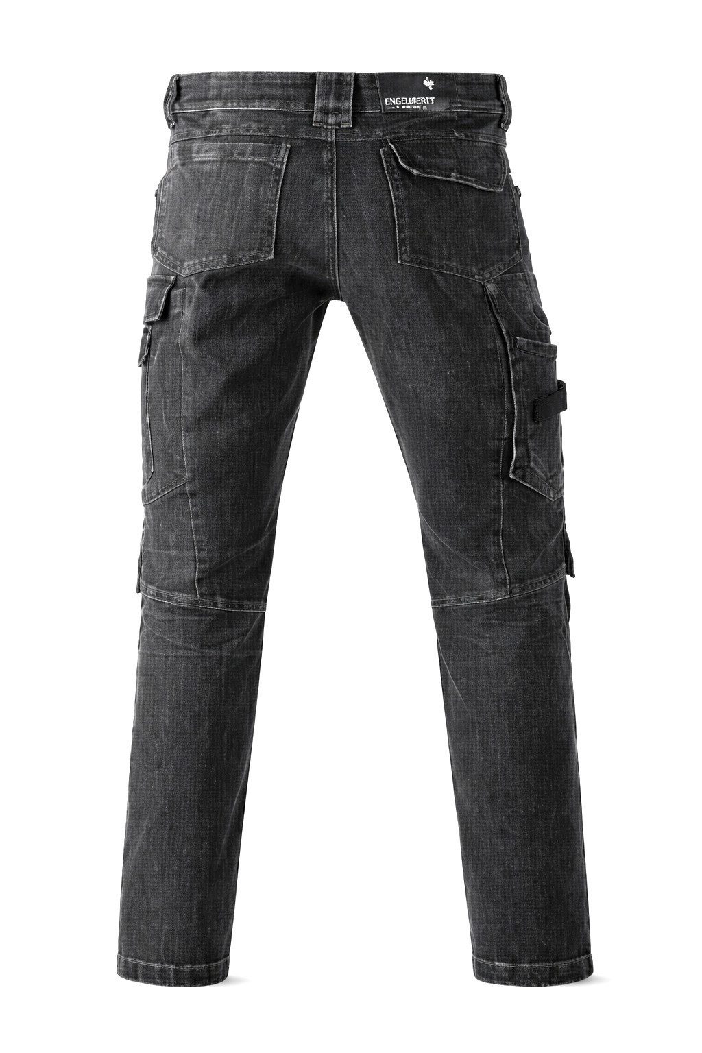Engelbert Strauss Workerjeans e.s. Cargo Jeans – robuste Arbeitsjeans mit Flexbund, Knieverstärkung