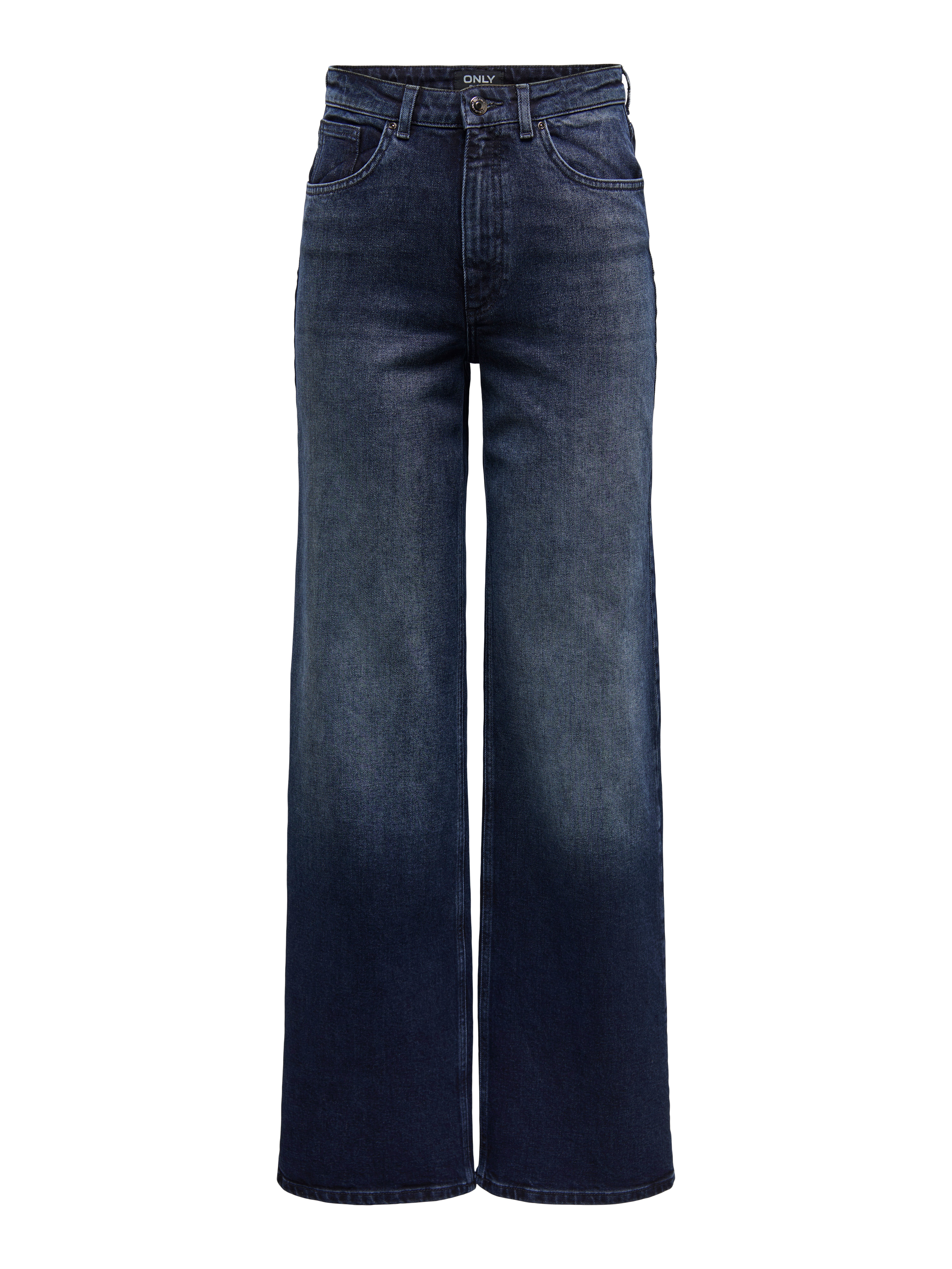 High-waist-Jeans ONLJUICY HW WIDE DNM REA929 NOOS