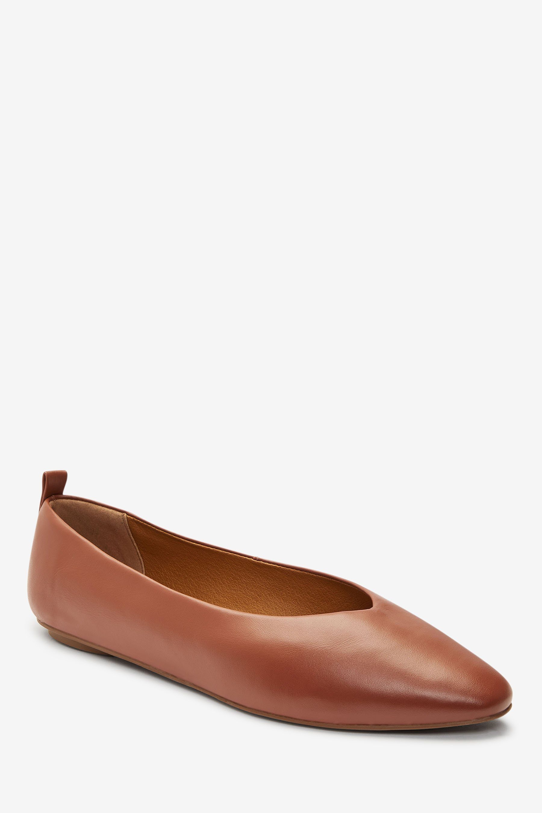 Next Signature Ballerinas aus Leder Ballerina günstig online kaufen