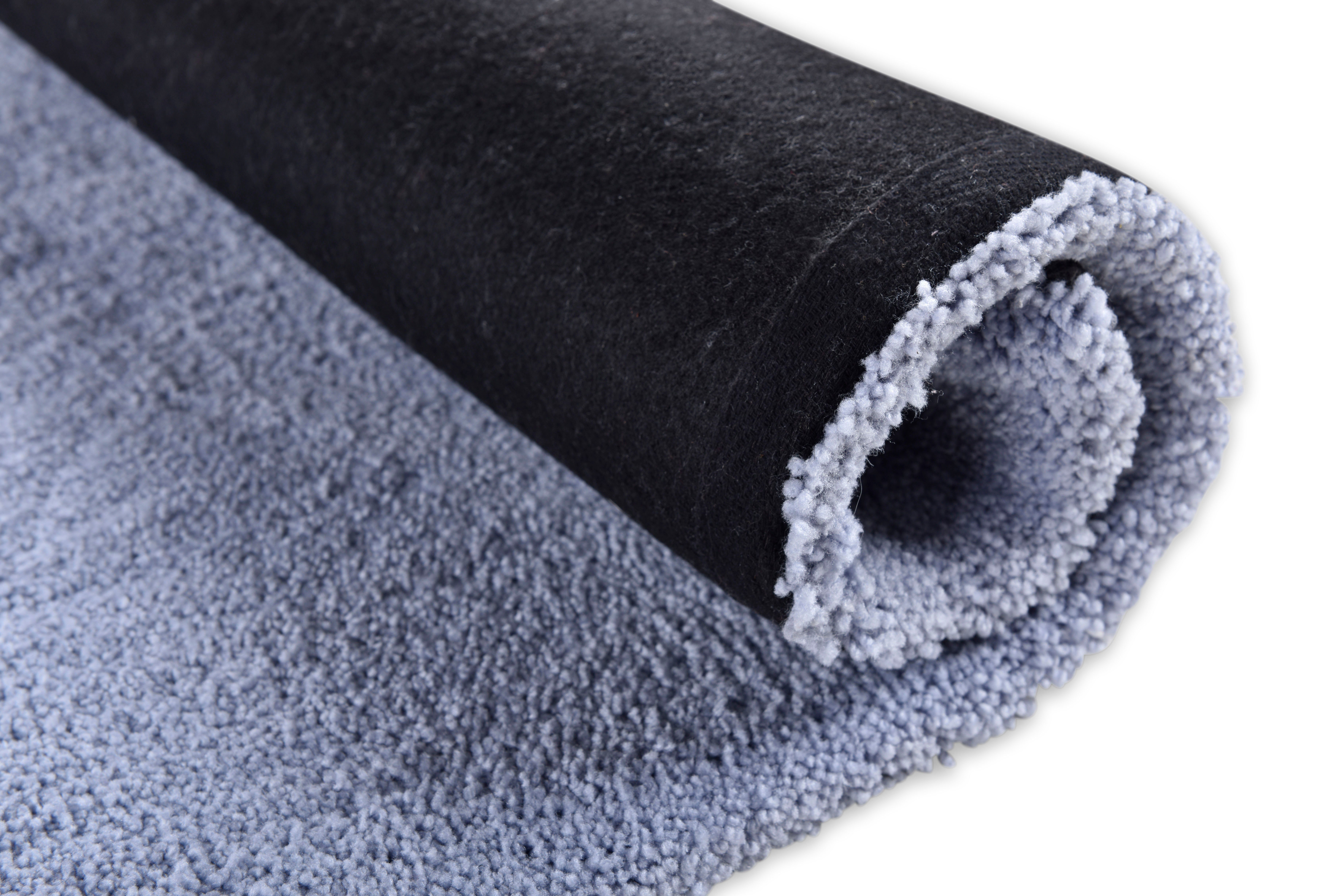 TOM TAILOR HOME Hochflor-Teppich Shaggy Teppich Cozy, rechteckig, Höhe: 25 mm, Uni Farben, auch in Pastell Farben, weich & kuschelig