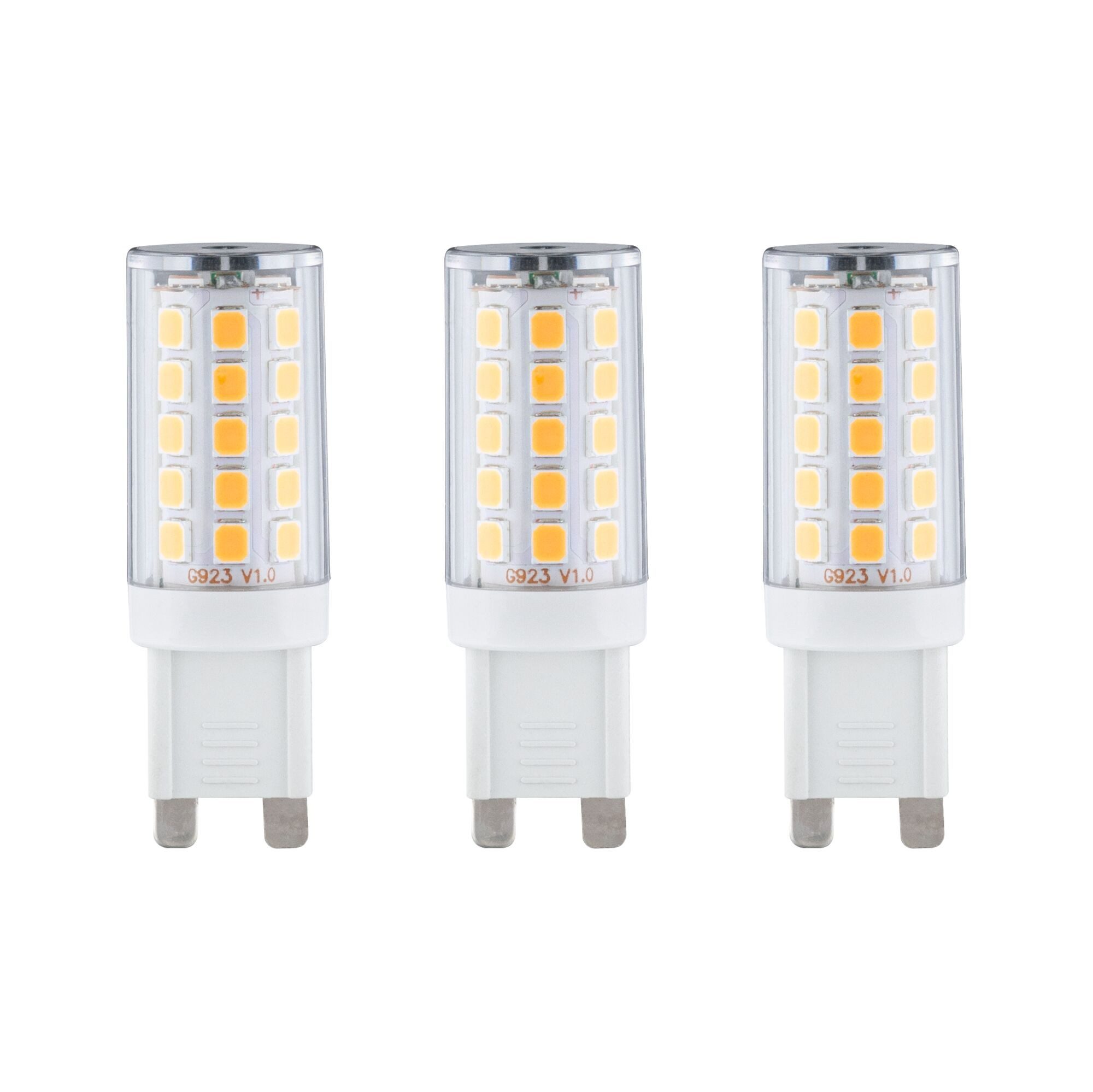 Paulmann LED-Leuchtmittel Standard 230V LED Stiftsockel G9 3er-Set 3x250lm 3x2,5W 2700K Klar, G9, 3 St. – Bild 2 von 4
