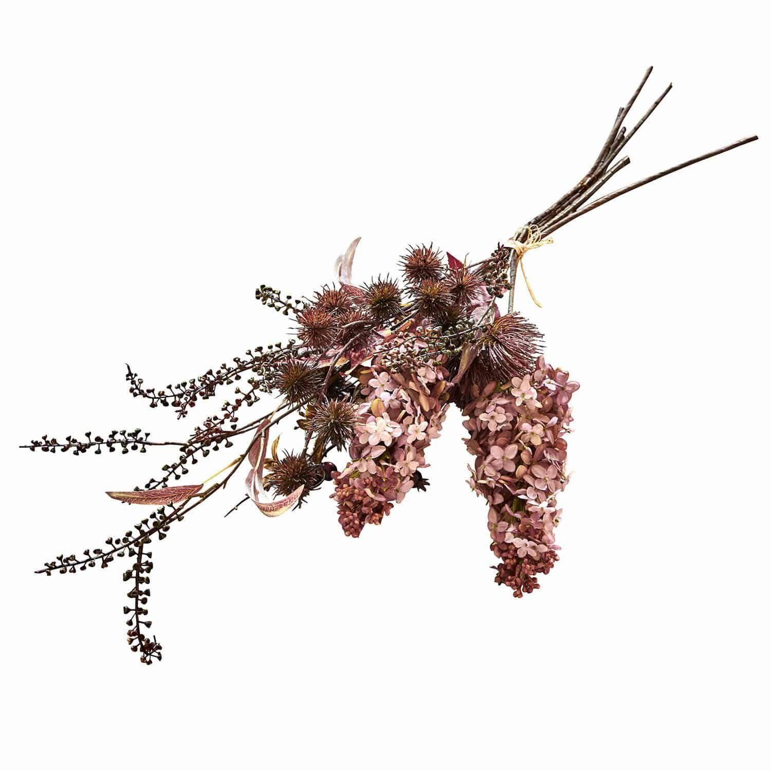 Kunstblume Deko-Blumenstrauß Frinalor altrosa/grün, Mirabeau, Höhe 108.0 cm