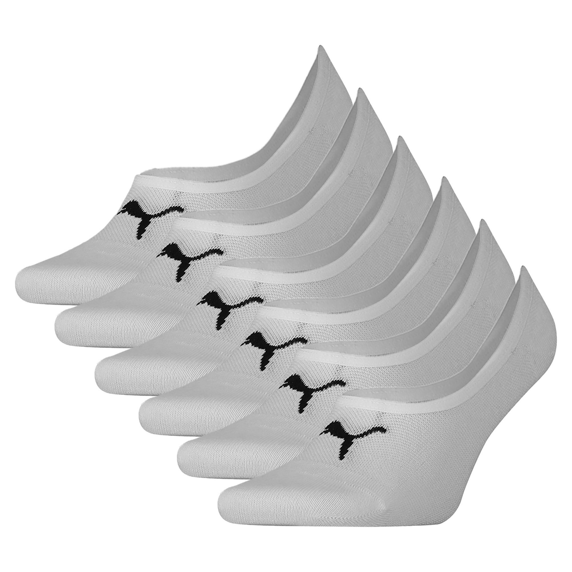 PUMA Подследники Unisex Носки 6er Pack Baumwolle (Packung, 6er Pack)