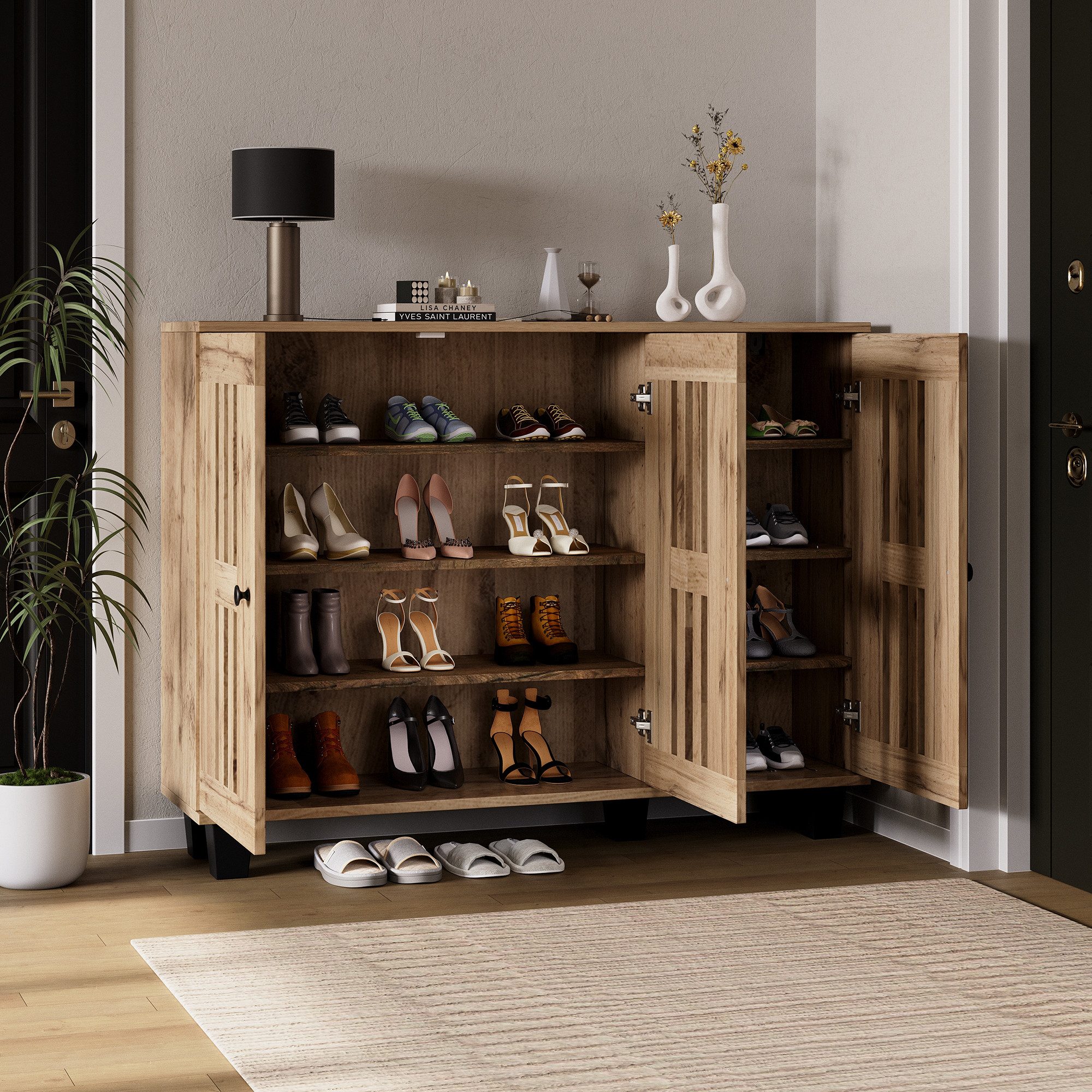 MODFU Sideboard Kompakter Lagerschrank aus Spanplatten günstig online kaufen