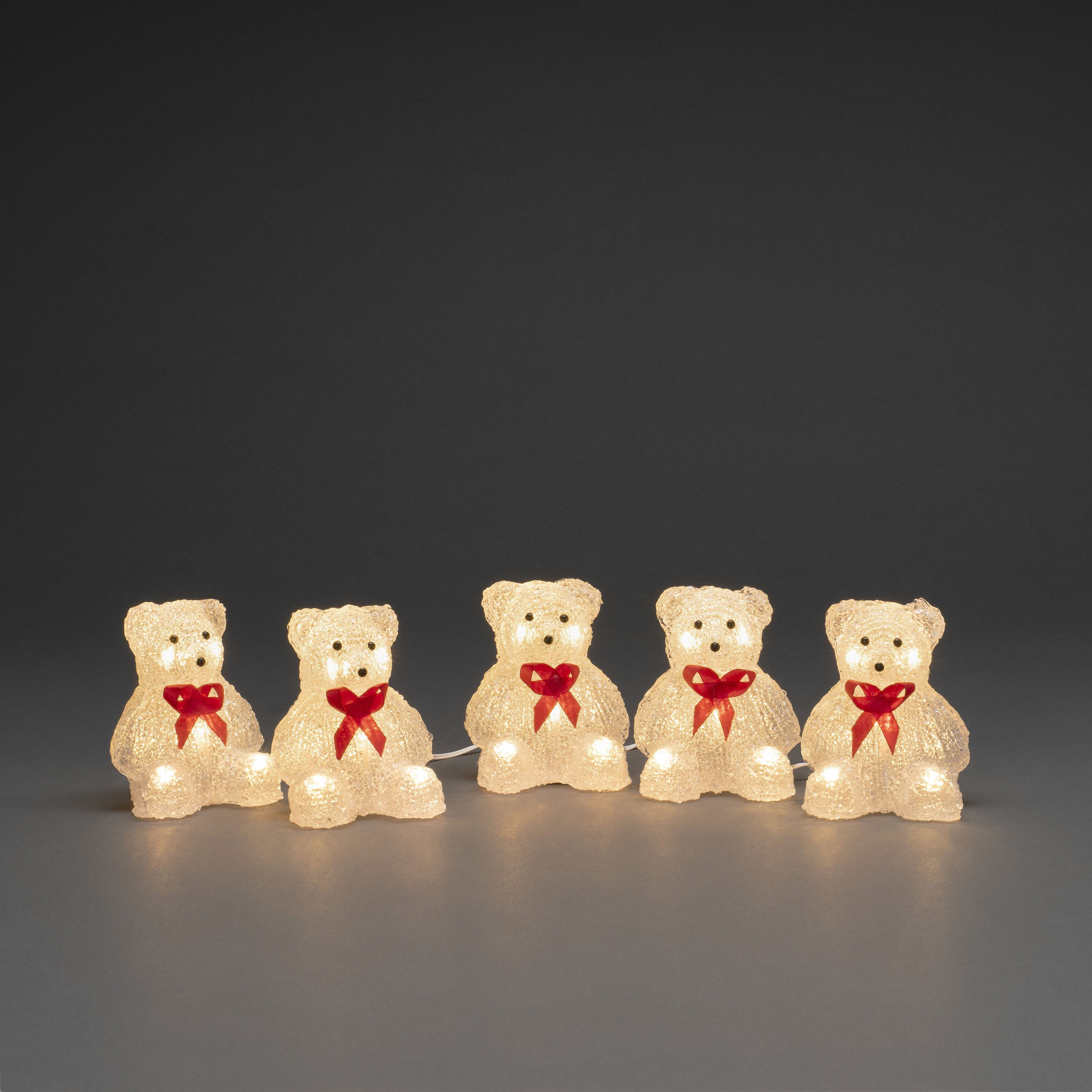 KONSTSMIDE LED-Lichterkette Weihnachtsdeko aussen, 40-flammig, LED günstig online kaufen