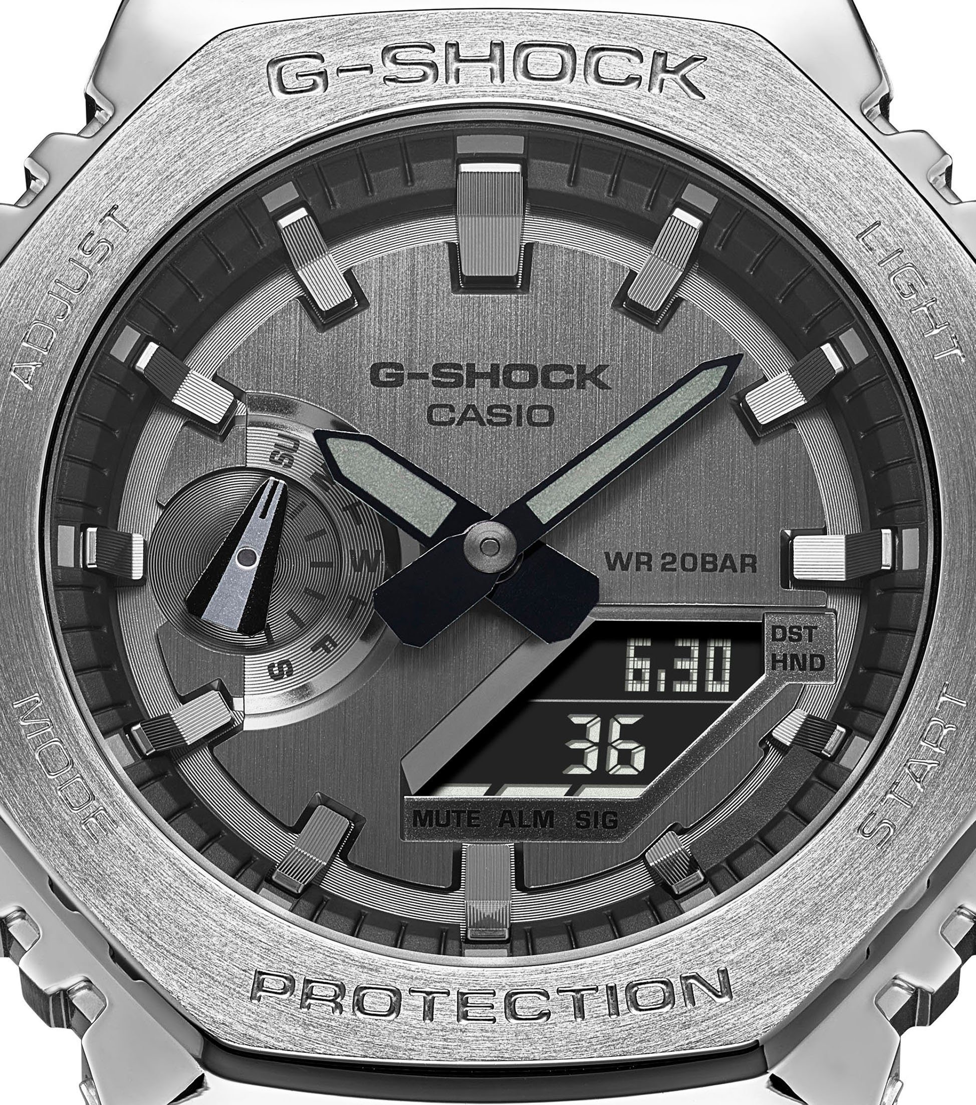 CASIO G-SHOCK Chronograph GM-2100-1AER, Quarzuhr,Armbanduhr,Herrenuhr,digit günstig online kaufen