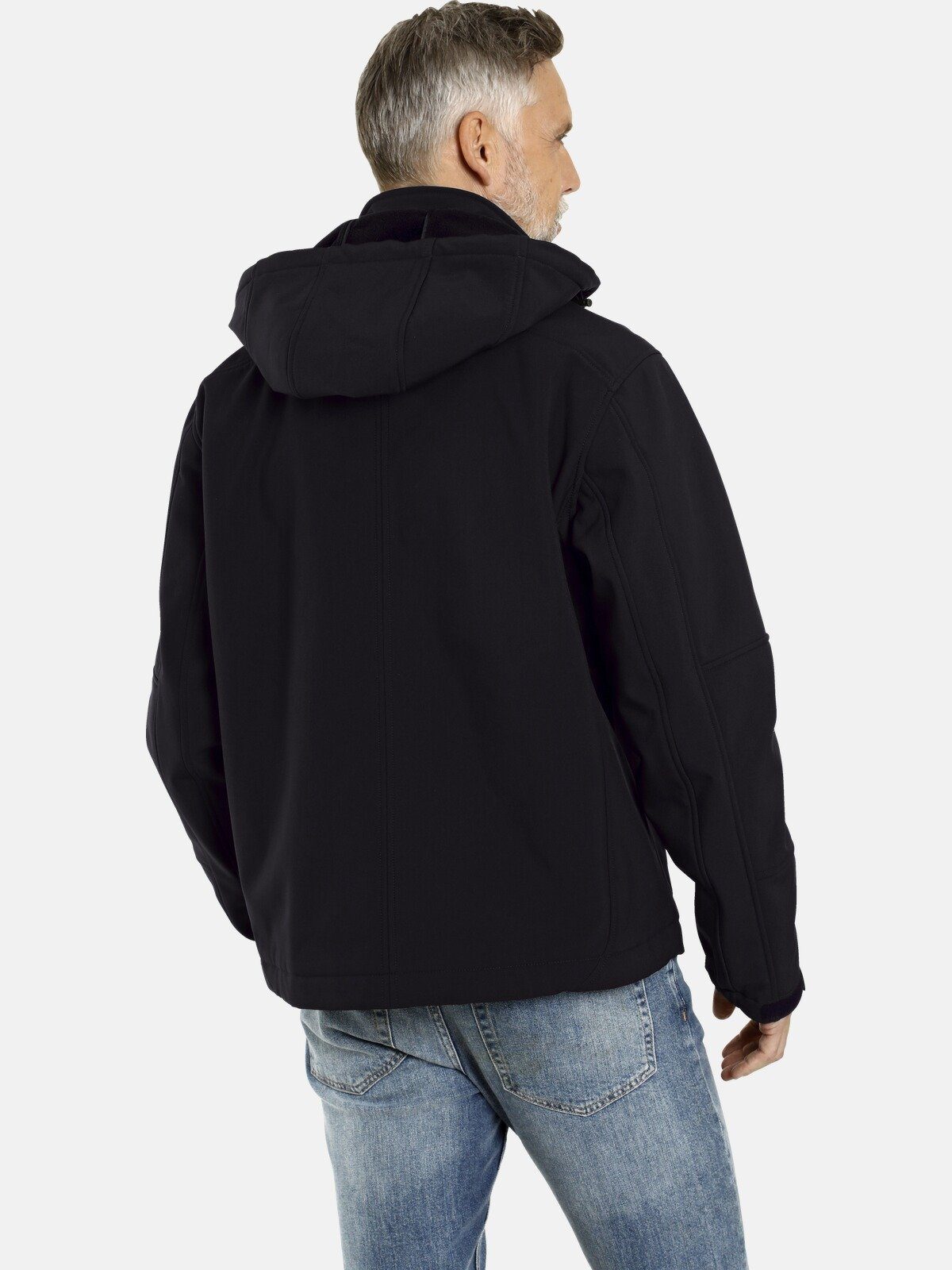 Jan Vanderstorm Outdoorjacke MENNE mit abnehmbarer Kapuze günstig online kaufen