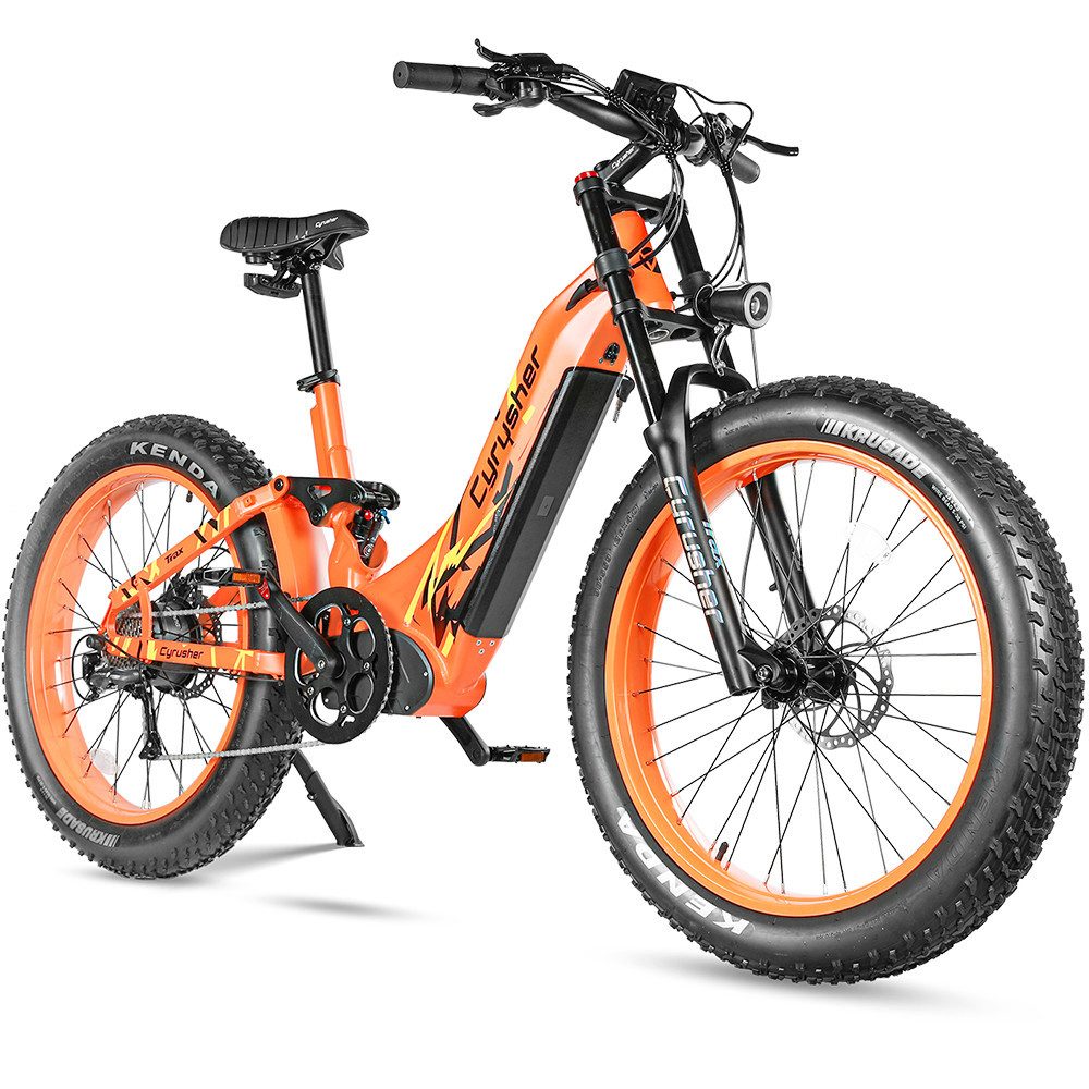 DOTMALL E-Bike Mountainbike Cyrusher Trax All-Terrain-Elektrofahrrad,52V 20Ah.Drehmoment-Sensor, Heckmotor, 1040 Wh