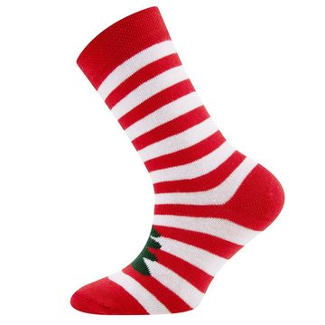 Ewers Socken Socken Xmas Weihnachtsmann/Tanne (2-Paar)