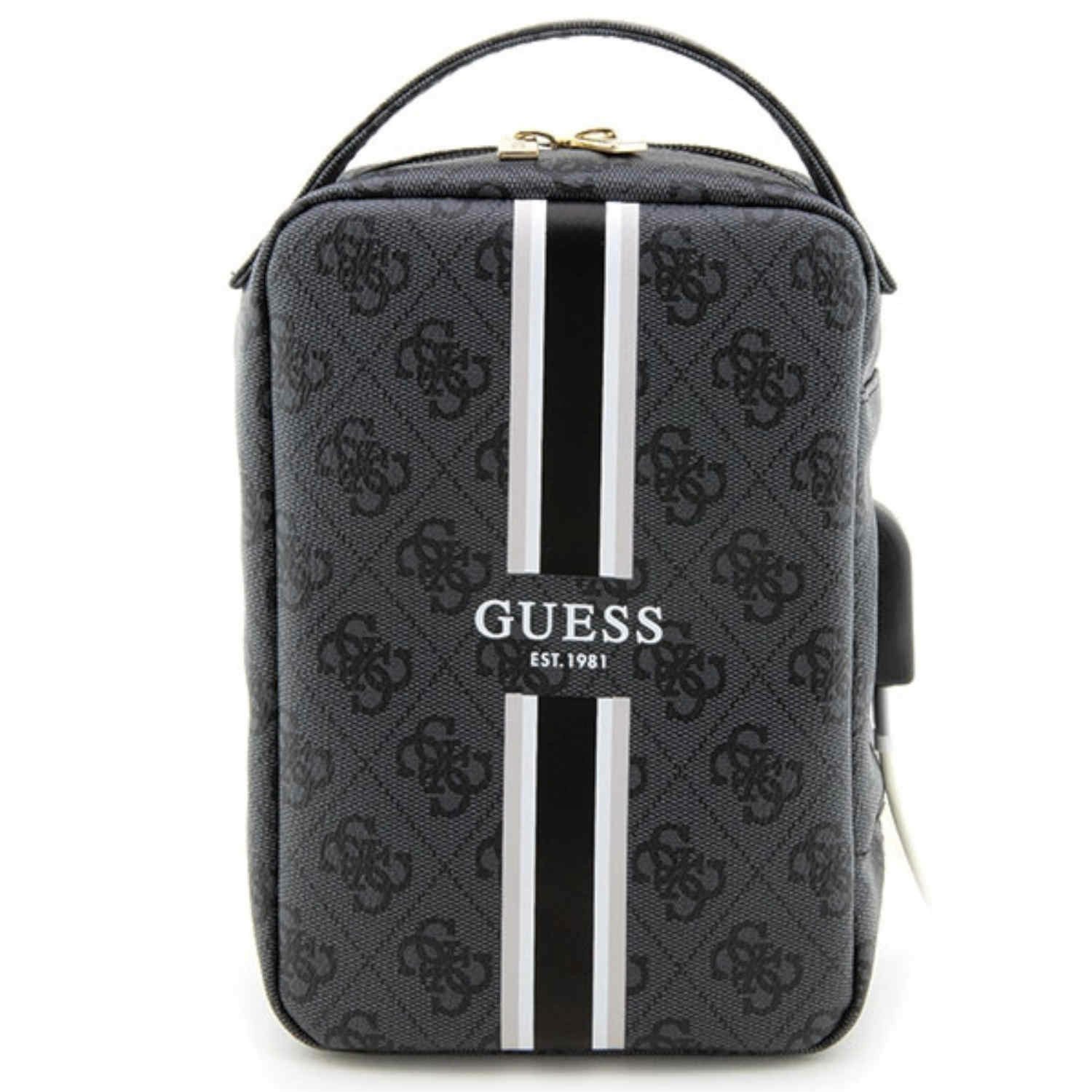 Tablet-Hülle Guess Universell Tablet Tasche Umhängetasche 4G Printed Stripes Black