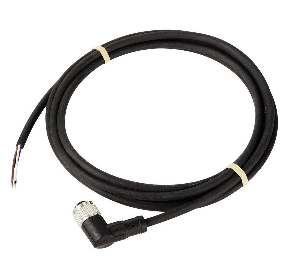 Thumbnail - TRU COMPONENTS Steckdose TRU COMPONENTS TC-12833156 Sensor-/Aktor-Anschlussleitung M12 Kupplung, TC-12833156