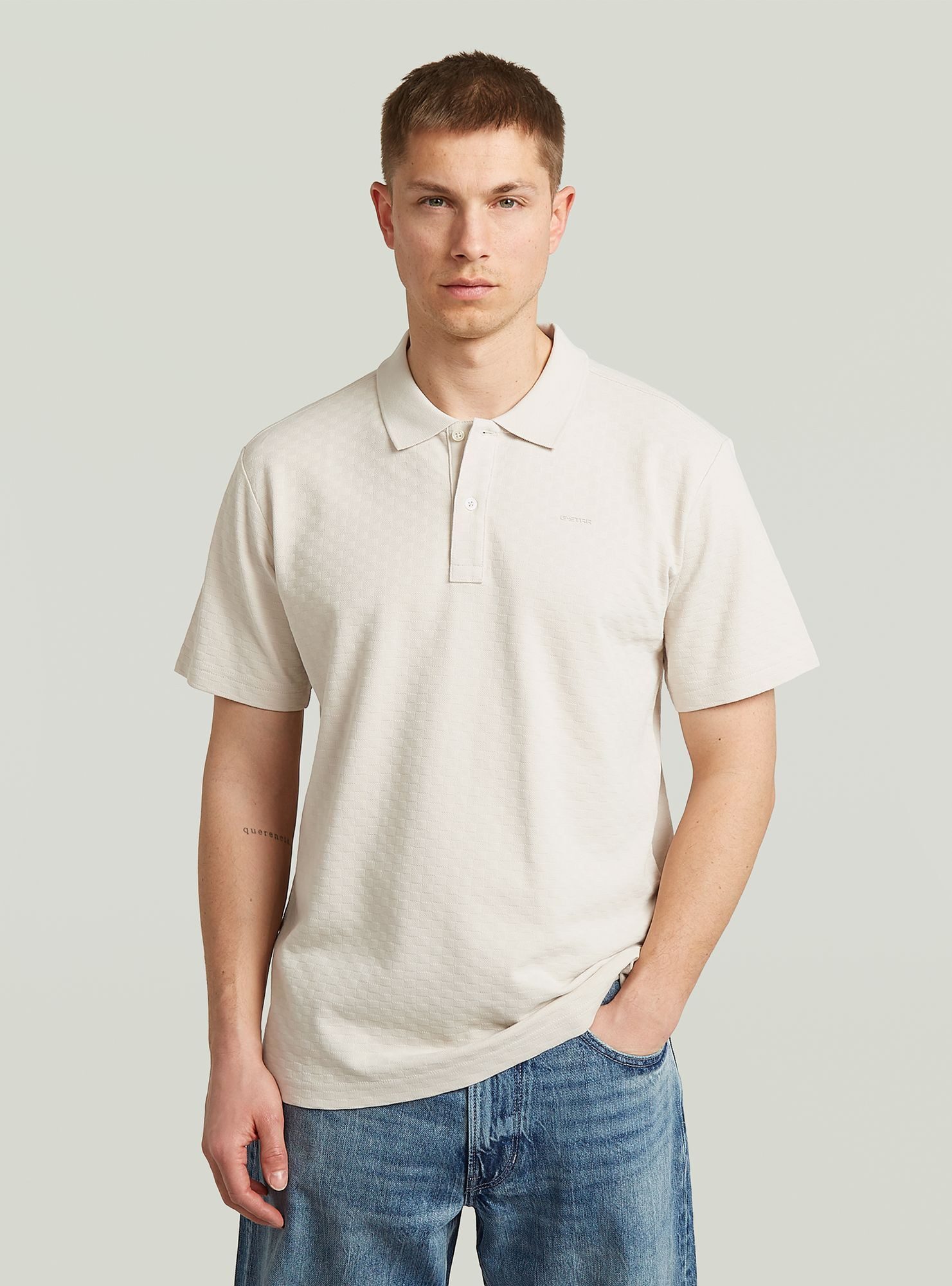 G-STAR Poloshirt Core Regular Jacquard Poloshirt