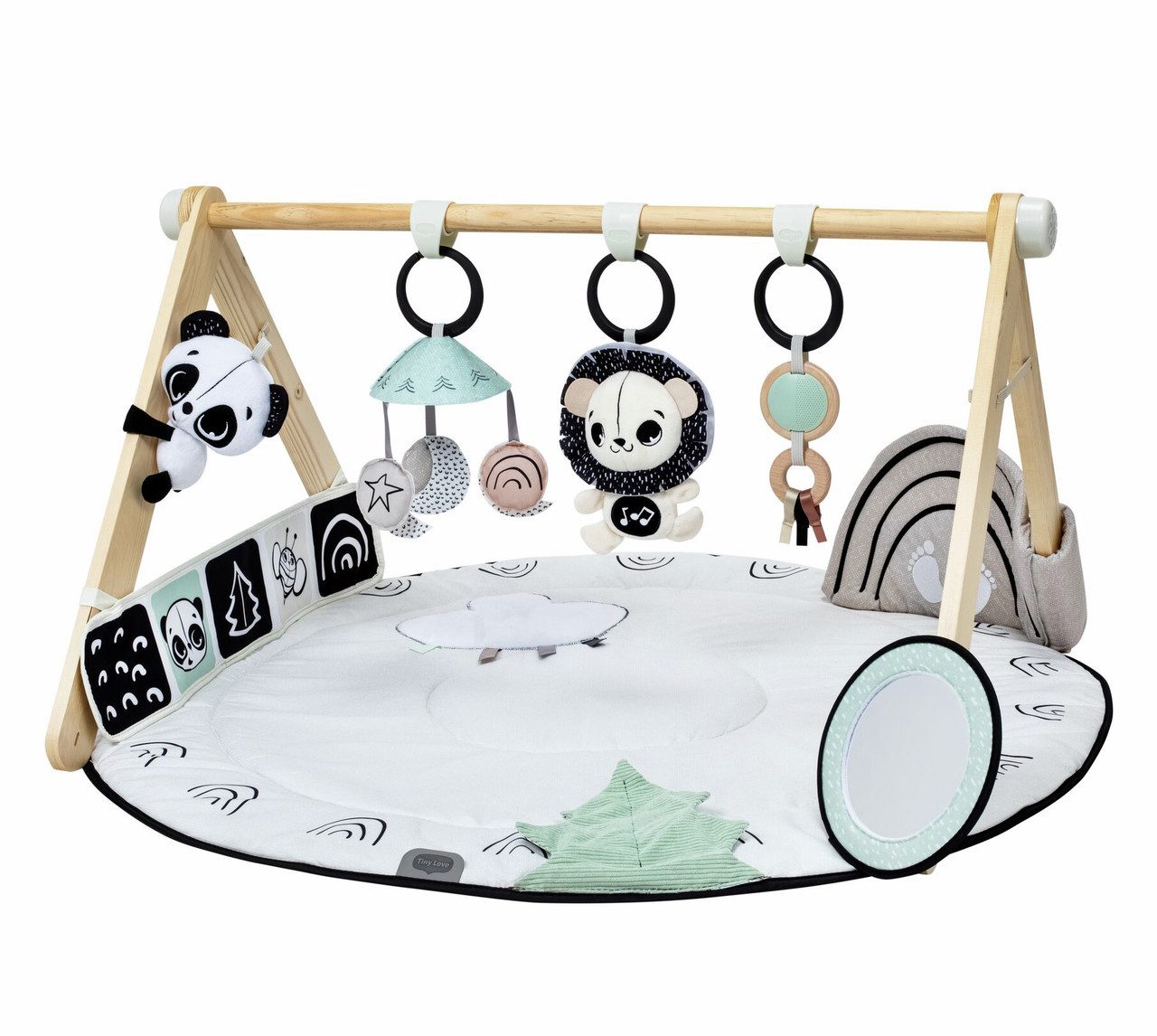 Krabbeldecke Tiny Love Luxe Developmental Gymini, Baby-Spielbogen mit Musik, ab 0 M, Tiny Love, Babyspieldecke, geeignet für Babys ab 0 Monaten  Mit 20 Entwicklungs…