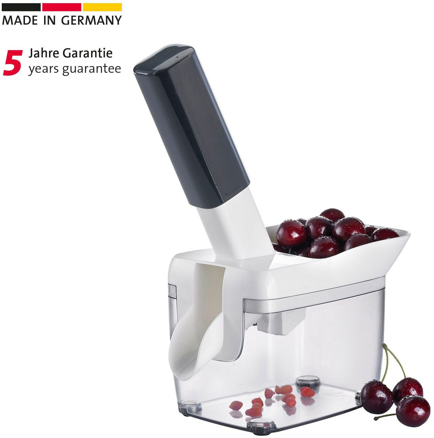 WESTMARK Entsteiner Kernfix, Kunststoff, hohe Entkernleistung (bis zu 12 kg/h)