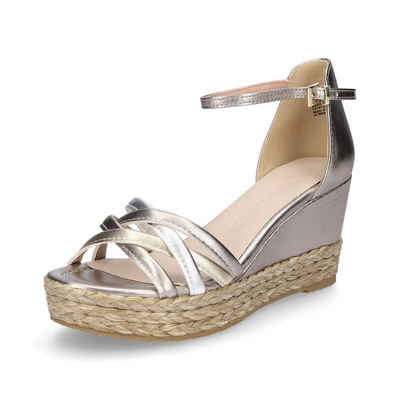 MARCO TOZZI Marco Tozzi Damen Keil Sandalette rose metallic Sandale