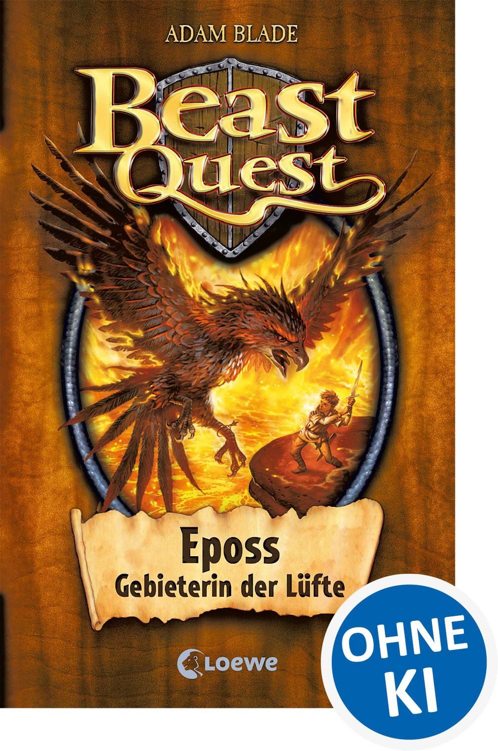 Kinderbuch Eposs Gebieterin der Lüfte / Beast Quest Band 6 Spannendes Buch ab 8 J Adam Blade