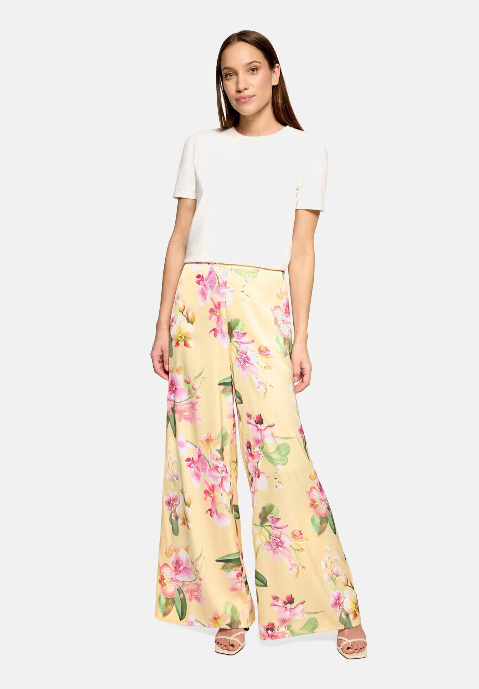 Vera Mont Marlene-Hose Damen mit Blumenprint