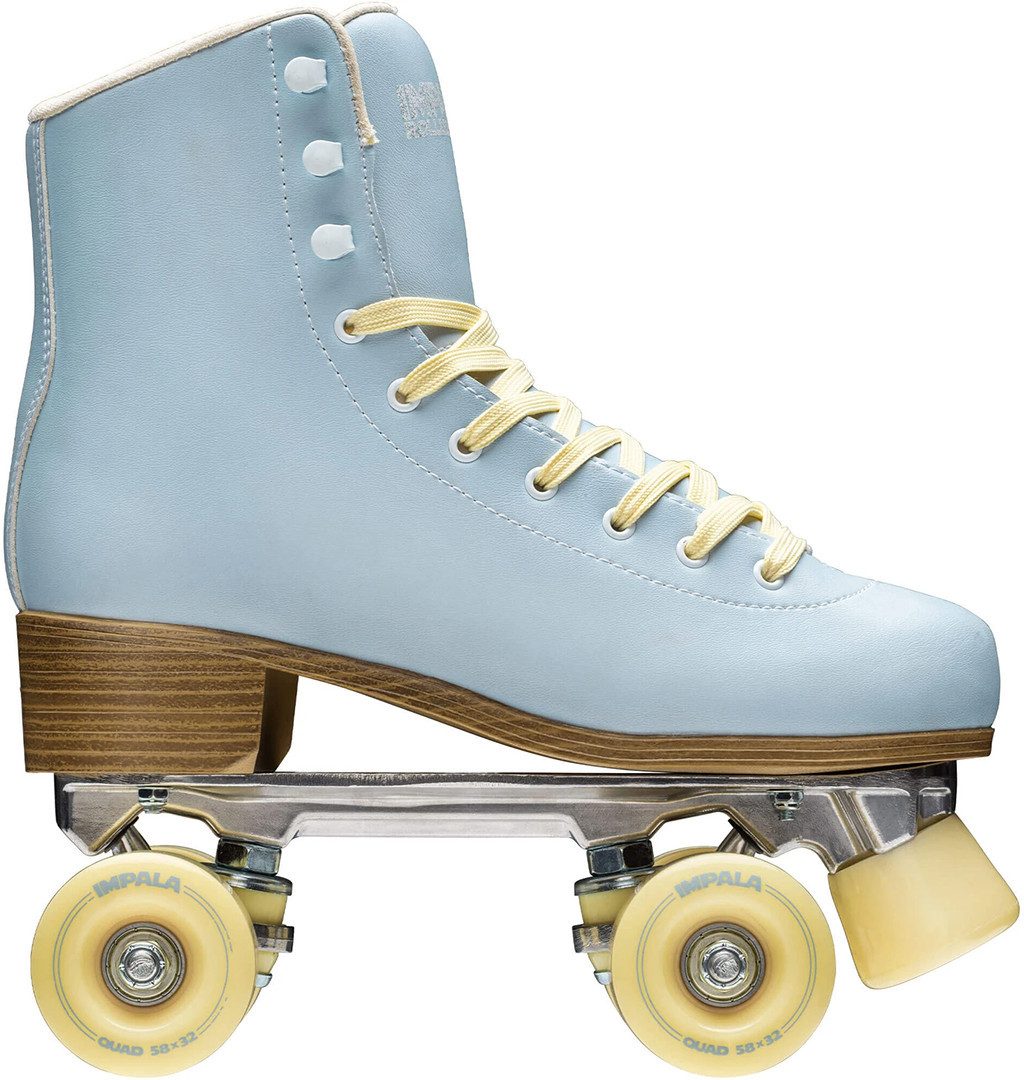 Impala Rollschuhe IMPALA QUAD SKATE Rollschuh sky blue/yellow