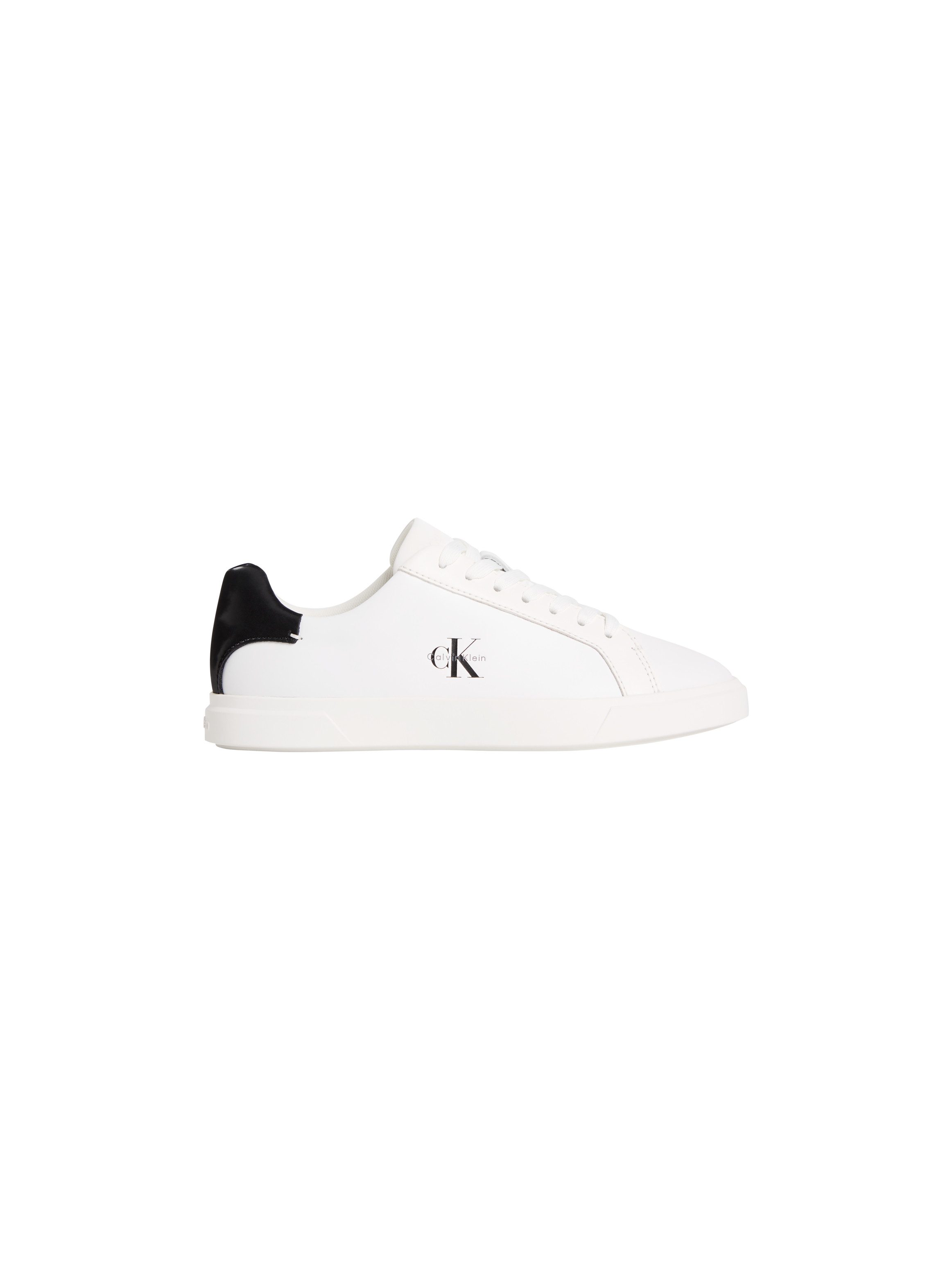 Calvin Klein LOW PRO CUPS LTH ML Plateausneaker Schnürschuh, Halbschuh, Freizeitsneaker mit seitlichem Logo – Bild 4 von 4