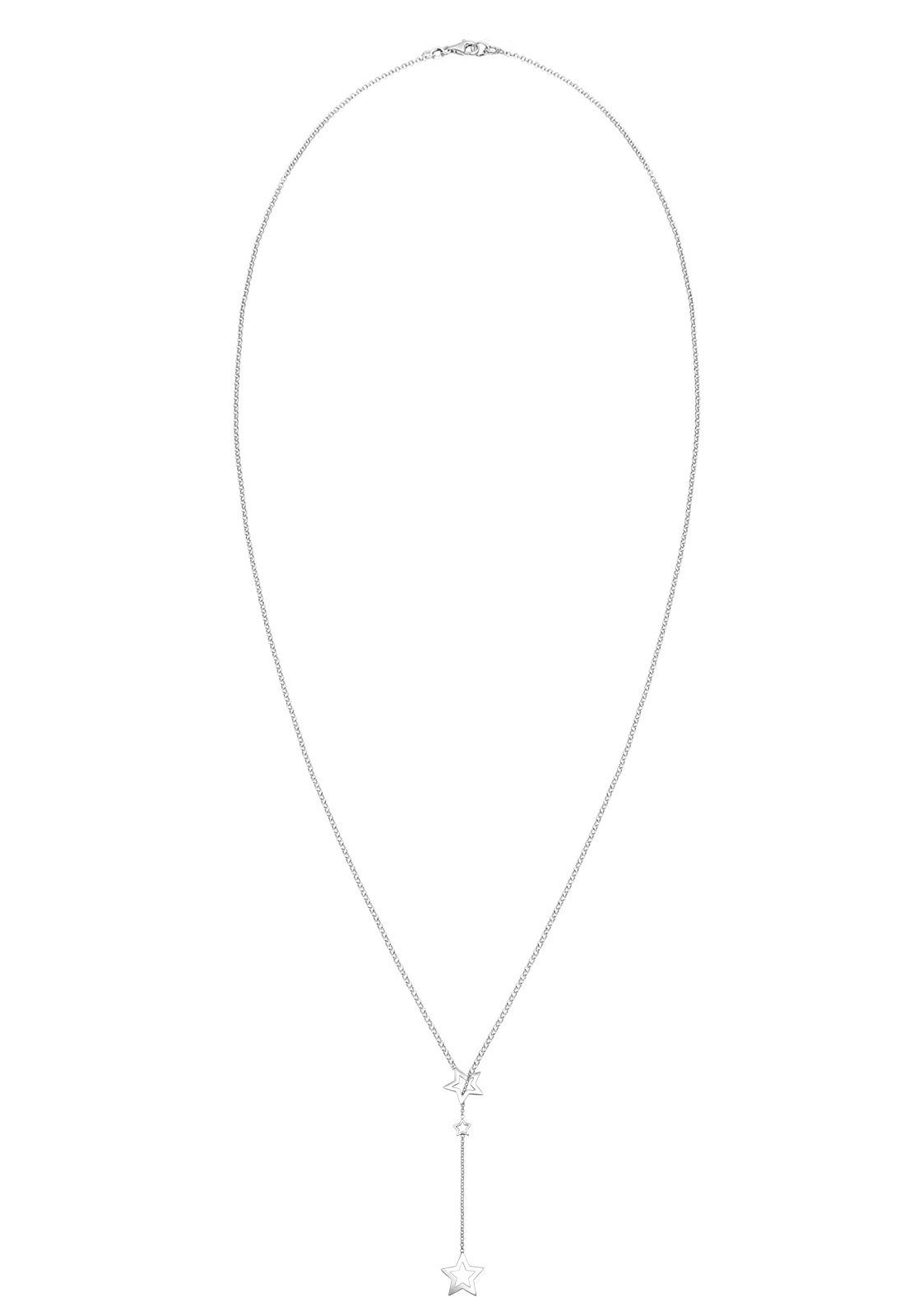 Elli Collierkettchen Y-Kette Stern Astro Bezaubernd 925 Silber
