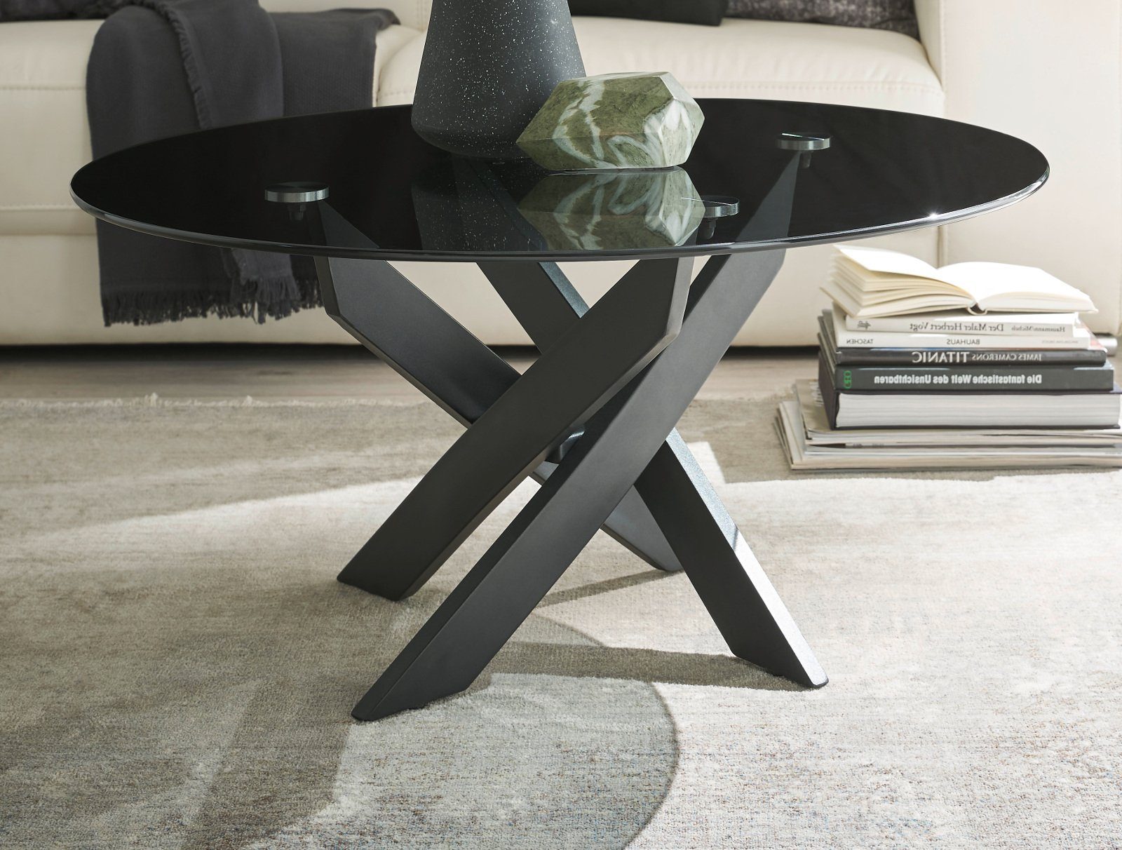 MCA furniture Couchtisch Design-S (Wohnzimmertisch rund, günstig online kaufen