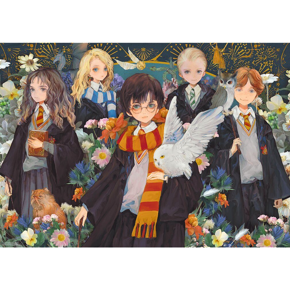 Trefl Puzzle Puzzle Premium Plus Harry Potter 1000 Stück, Puzzleteile