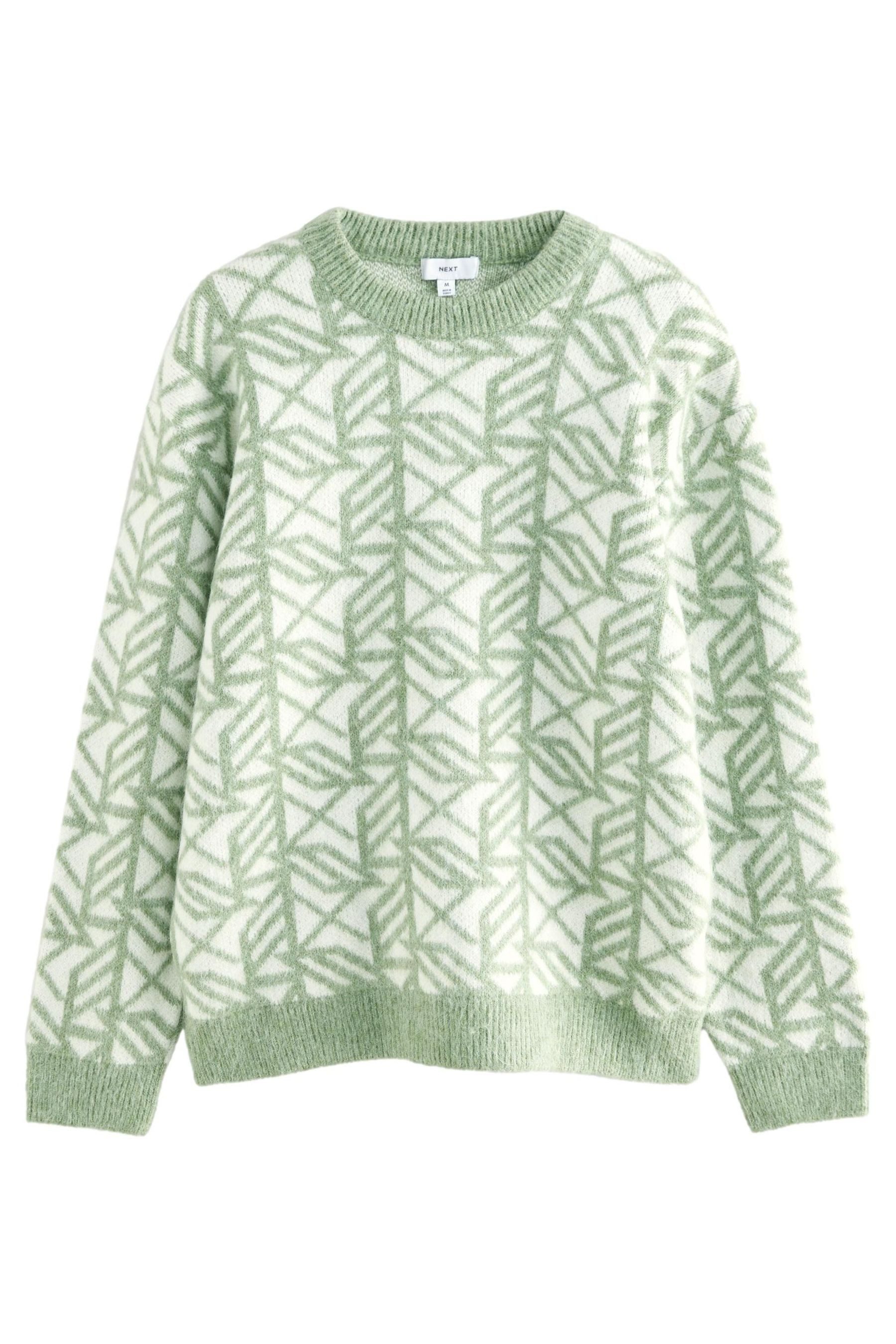 Next Rundhalspullover Angerauter Relaxed Fit Rundhalspullover günstig online kaufen