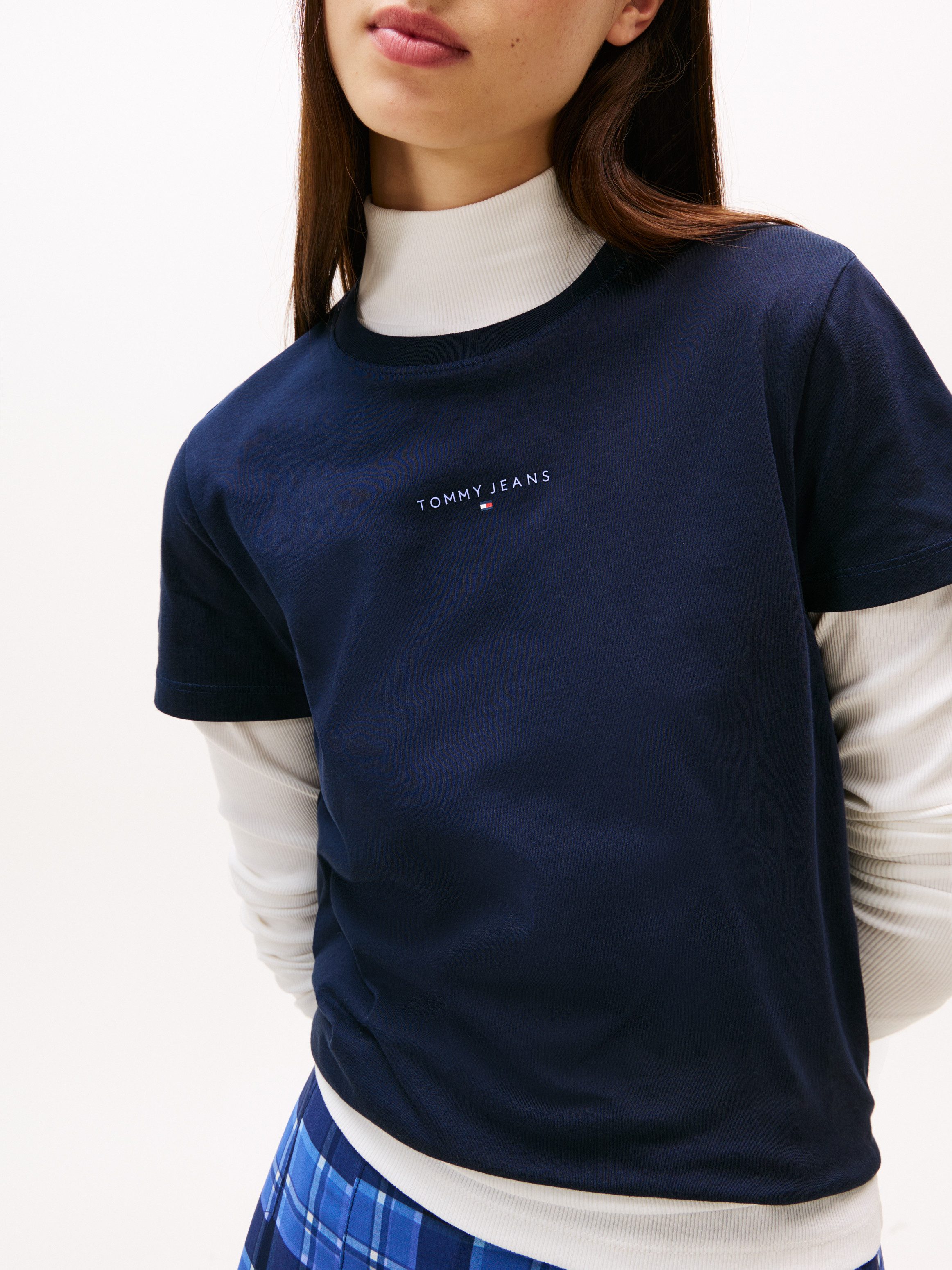 Tommy Jeans Kurzarmshirt TJW REG LINEAR SS TEE günstig online kaufen