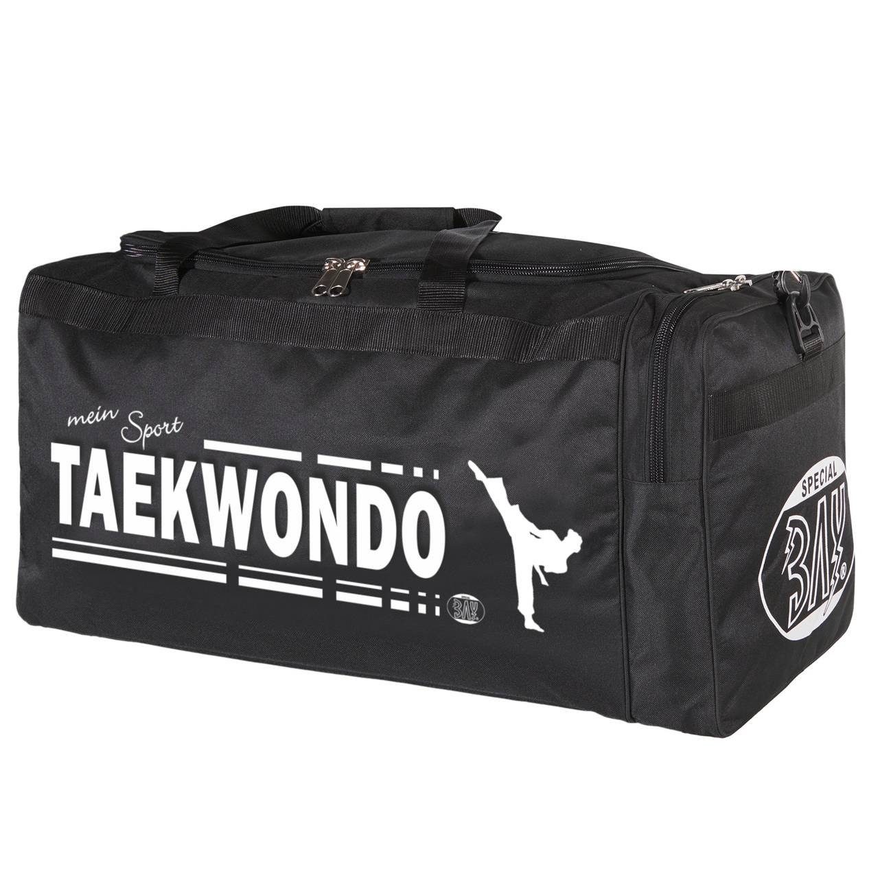 Sport mein 70 schwarz TKD Sporttasche BAY-Sports Taekwondo cm Sporttasche
