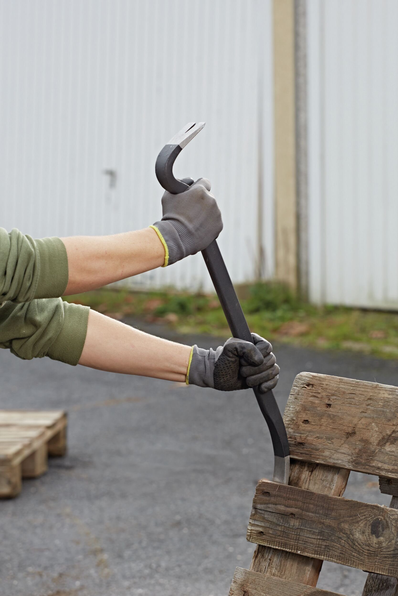 fortis Brechstange, (3-tlg), Nageleisen-Set 320+620+935 mm