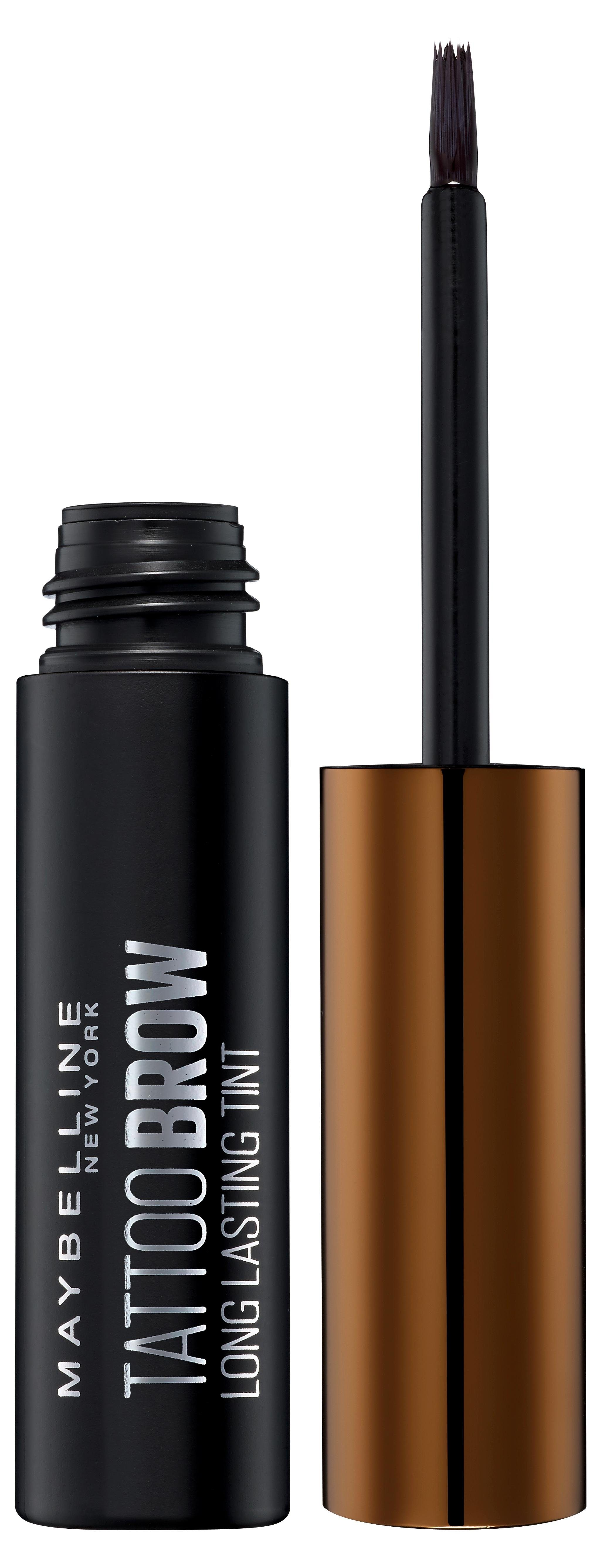 MAYBELLINE NEW YORK Augenbrauen-Gel Eye Brow Tattoo Gel, Innovative Peel-off-Formel, Augen-Make-Up