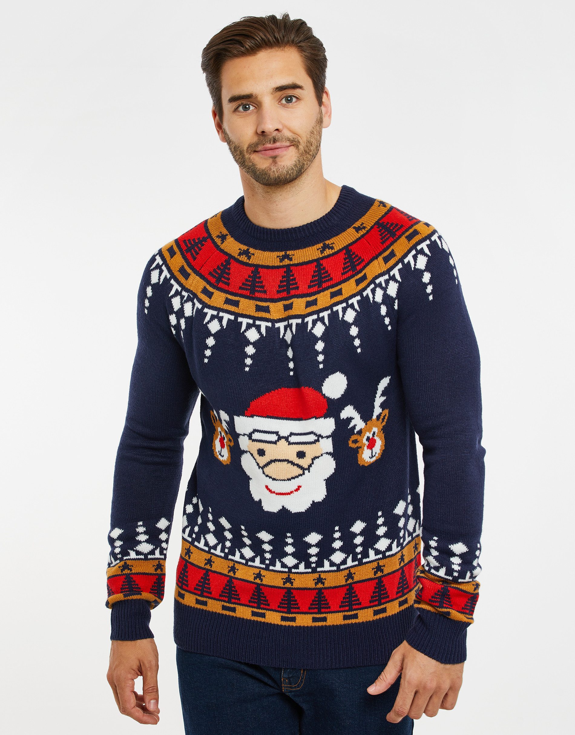 Rundhalspullover THB Xmas Jumper Oslo