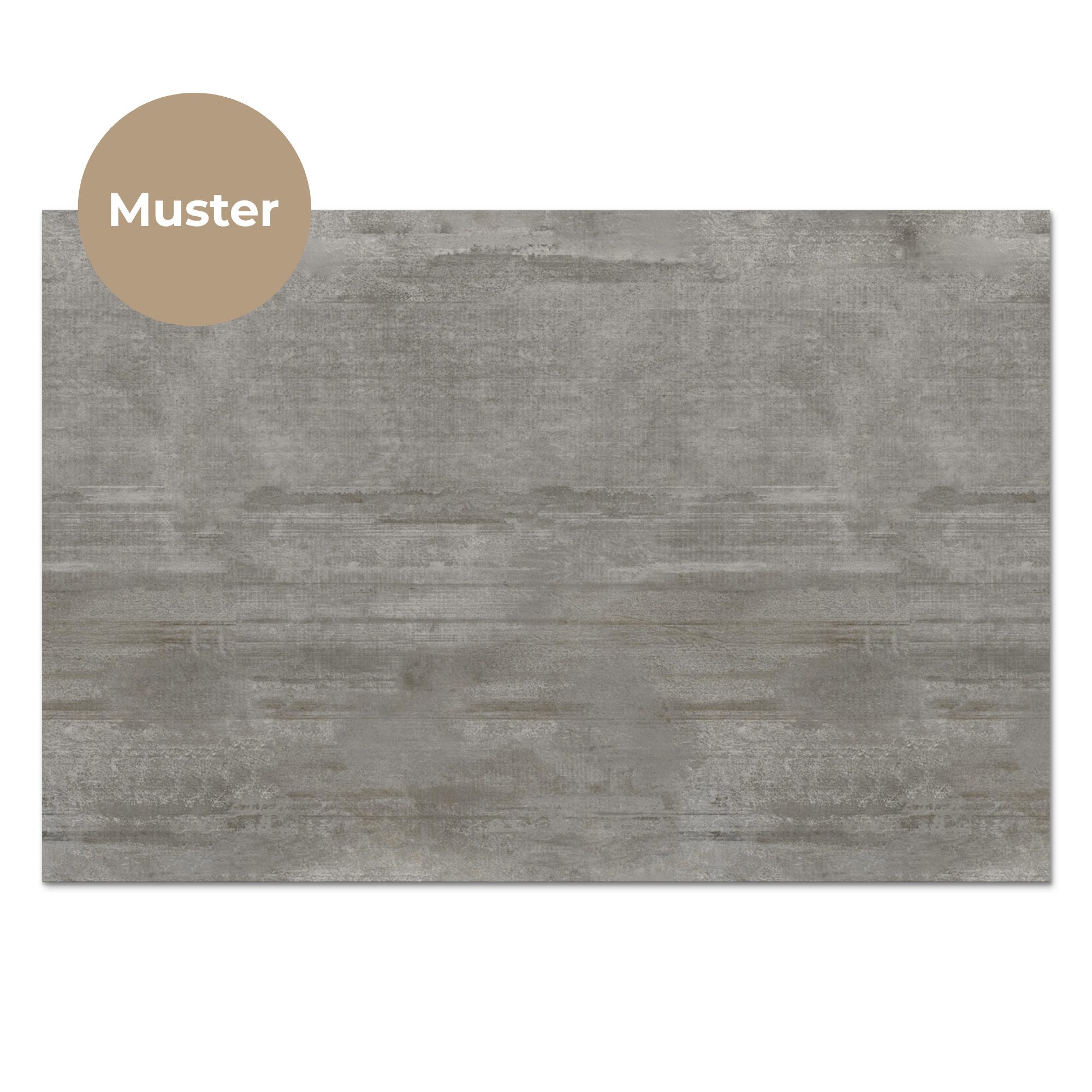 KitchenYeah Küchenrückwand Muster selbstklebend (keine Folie) Muster - Beton - Grau, (1-tlg), Spritzschutz, Küche, Rückwand, Küchenwand, Küchenfront, 30x20 cm