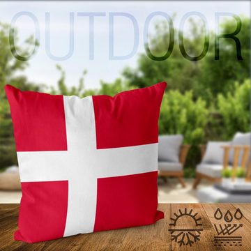 Kissenbezug, VOID, Sofa-Kissen Dänemark Danmark EM WM Flagge Fahne Länderflagge