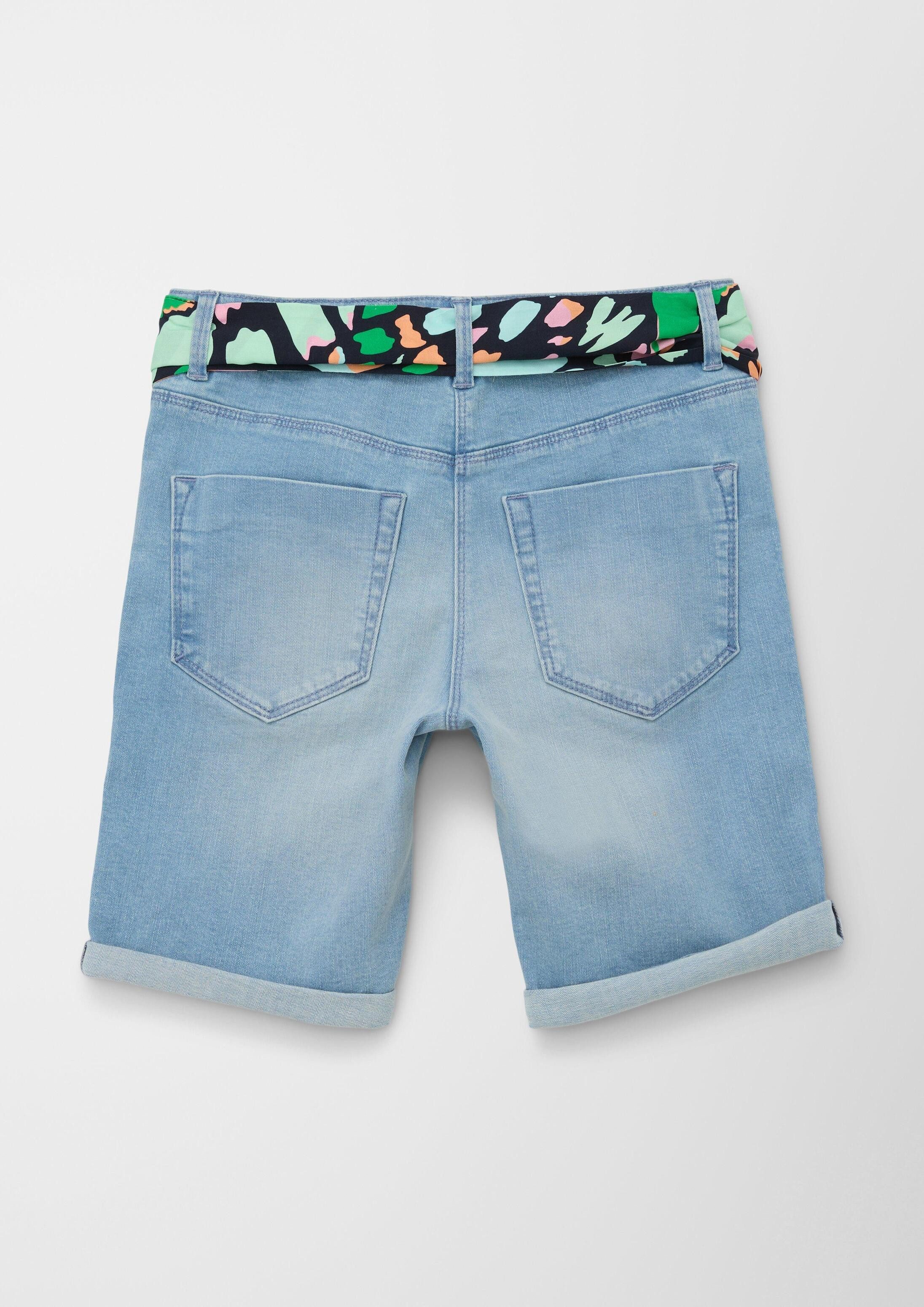 s.Oliver Jeansshorts Jeans-Bermuda SURI Capri-Jeans Suri / Regular Fit / Mid Rise / Slim Leg