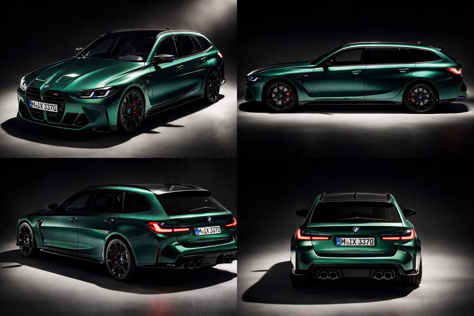 BMW Modellauto BMW M3 Touring G81 1:18 Miniatur Modellauto Modellfahrzeug, (1-tlg)