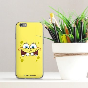 DeinDesign Handyhülle Spongebob Schwammkopf Offizielles Lizenzprodukt Kindheit, Apple iPhone 6s Silikon Hülle Bumper Case Handy Schutzhülle