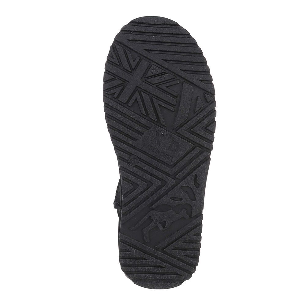 Ital-Design Damen Snowboots Freizeit Snowboots (87283916) Flach Flache Stiefeletten in Schwarz – Bild 3 von 4