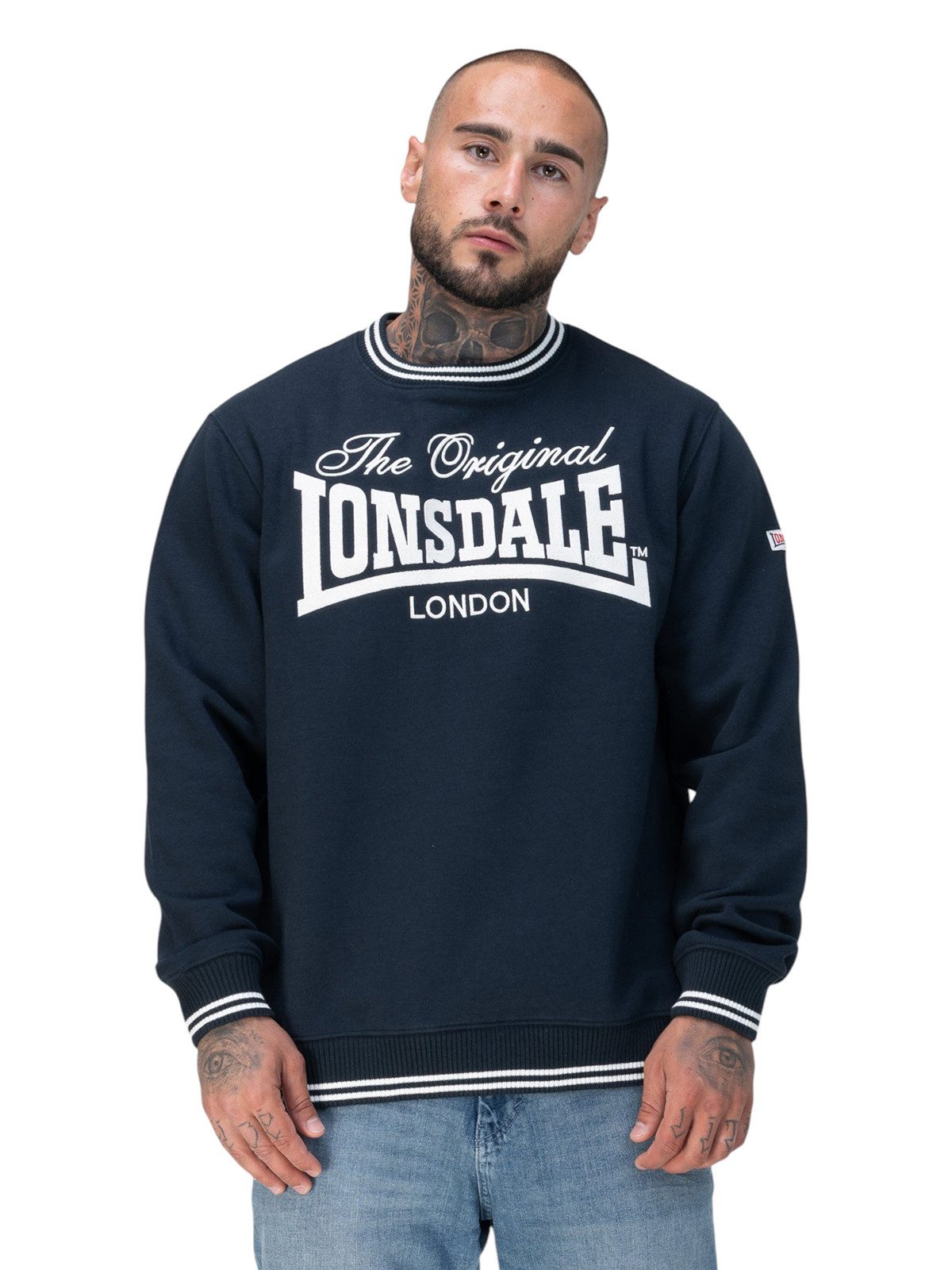 Lonsdale Sweatshirt Clifton (1-tlg., kein Set)