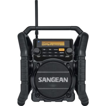 Sangean U-5 DBT Black Ultra-robuster digitaler Abstimmungsempfänger Digitalradio (DAB) (DAB)