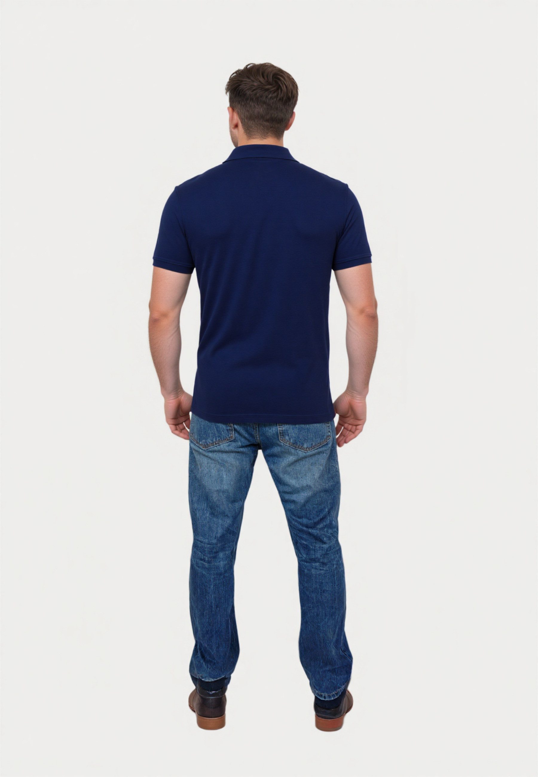 U.S. Polo Assn. Poloshirt Poloshirt Basic Kurzarmshirt (1-tlg., 1)