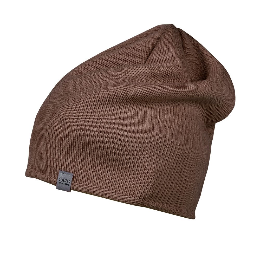 CAPO Strickmütze Strickbeanie, Wolle (1-St) Merinowolle