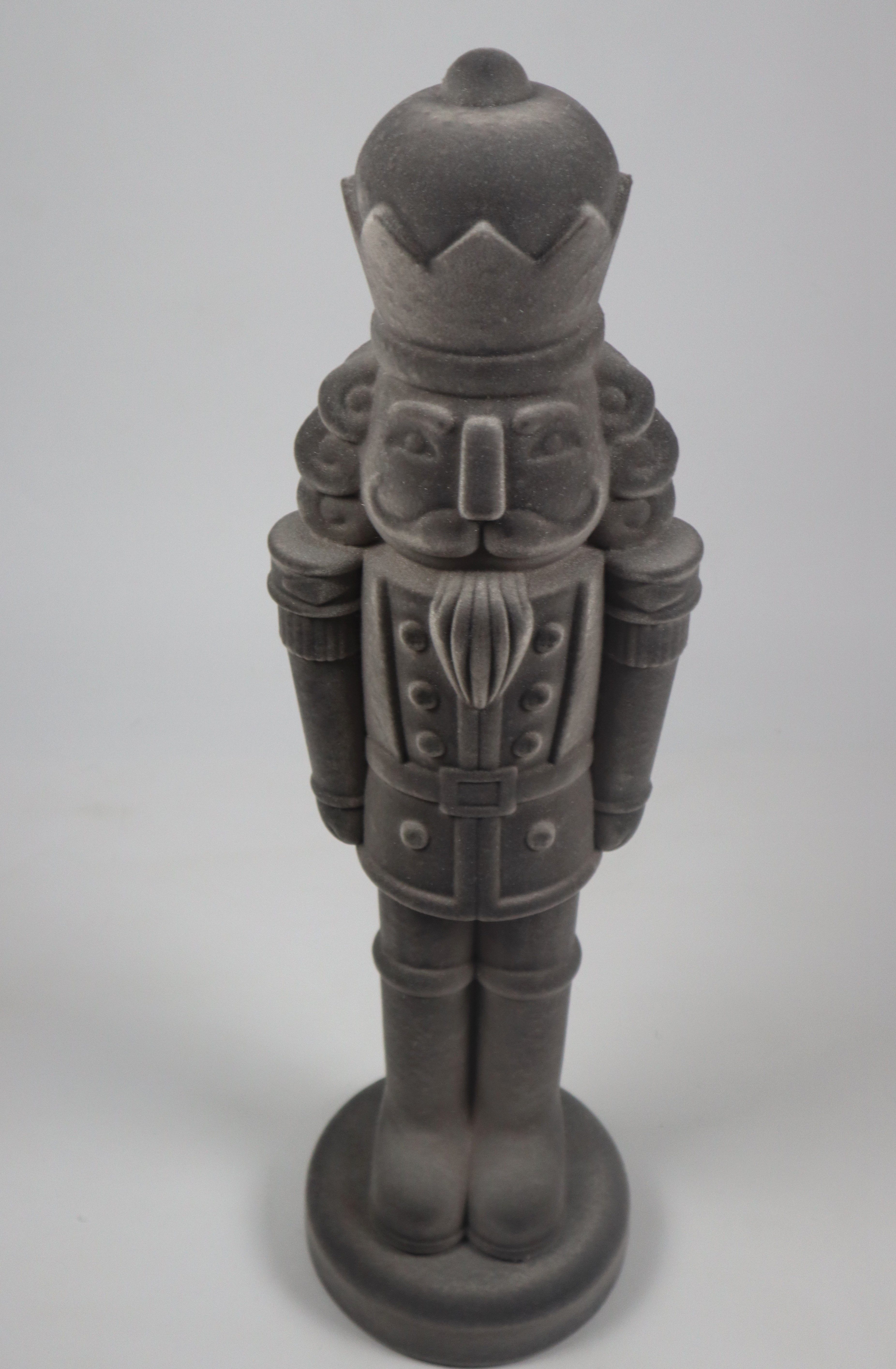 AM Design Weihnachtsfigur Nussknacker mit samtweichem Flock, in verschiedenen Größen und Цвета(ов)